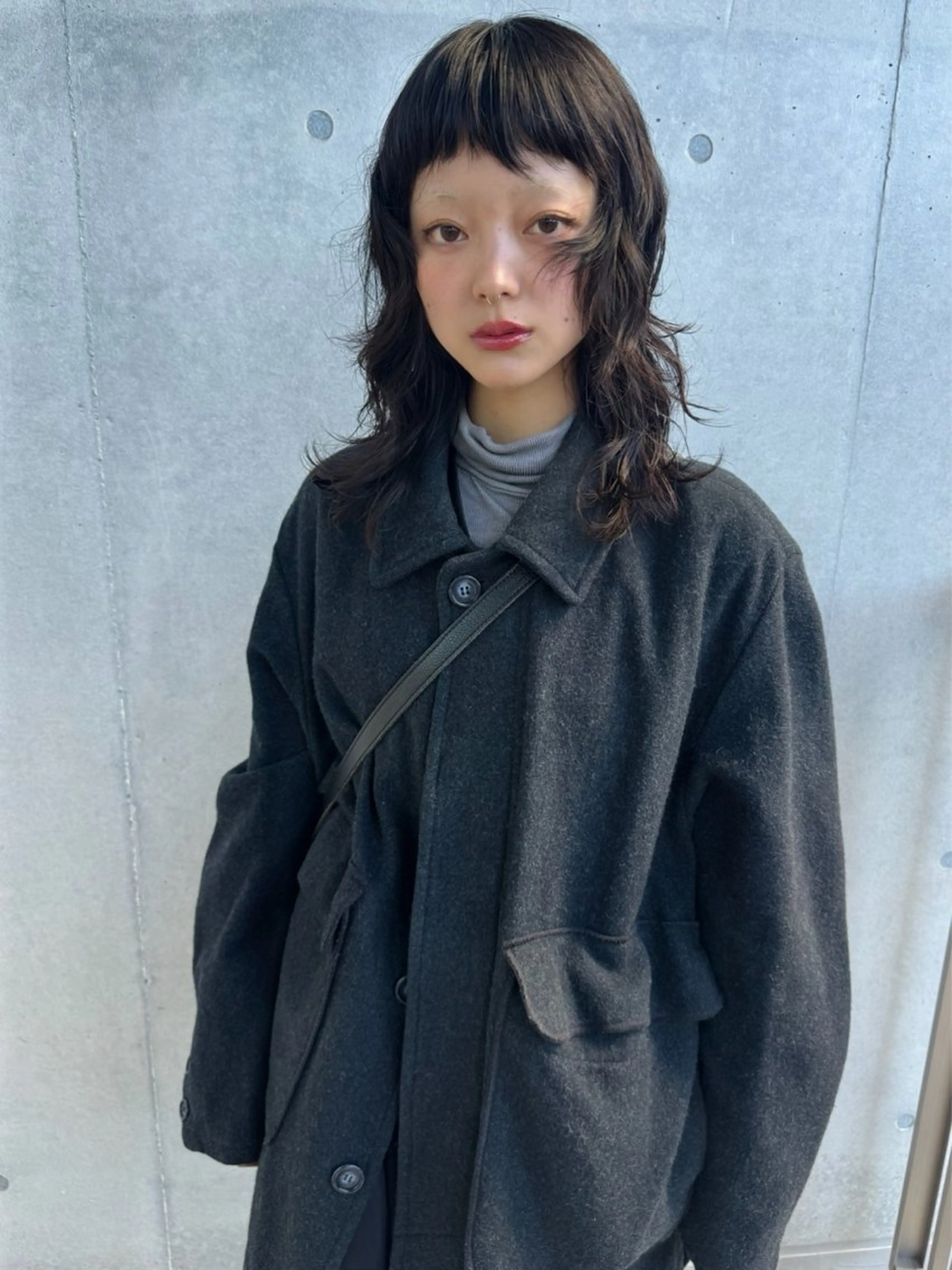 ミディアム パーマ カット パーマ misa___boo MISAのヘアスタイル