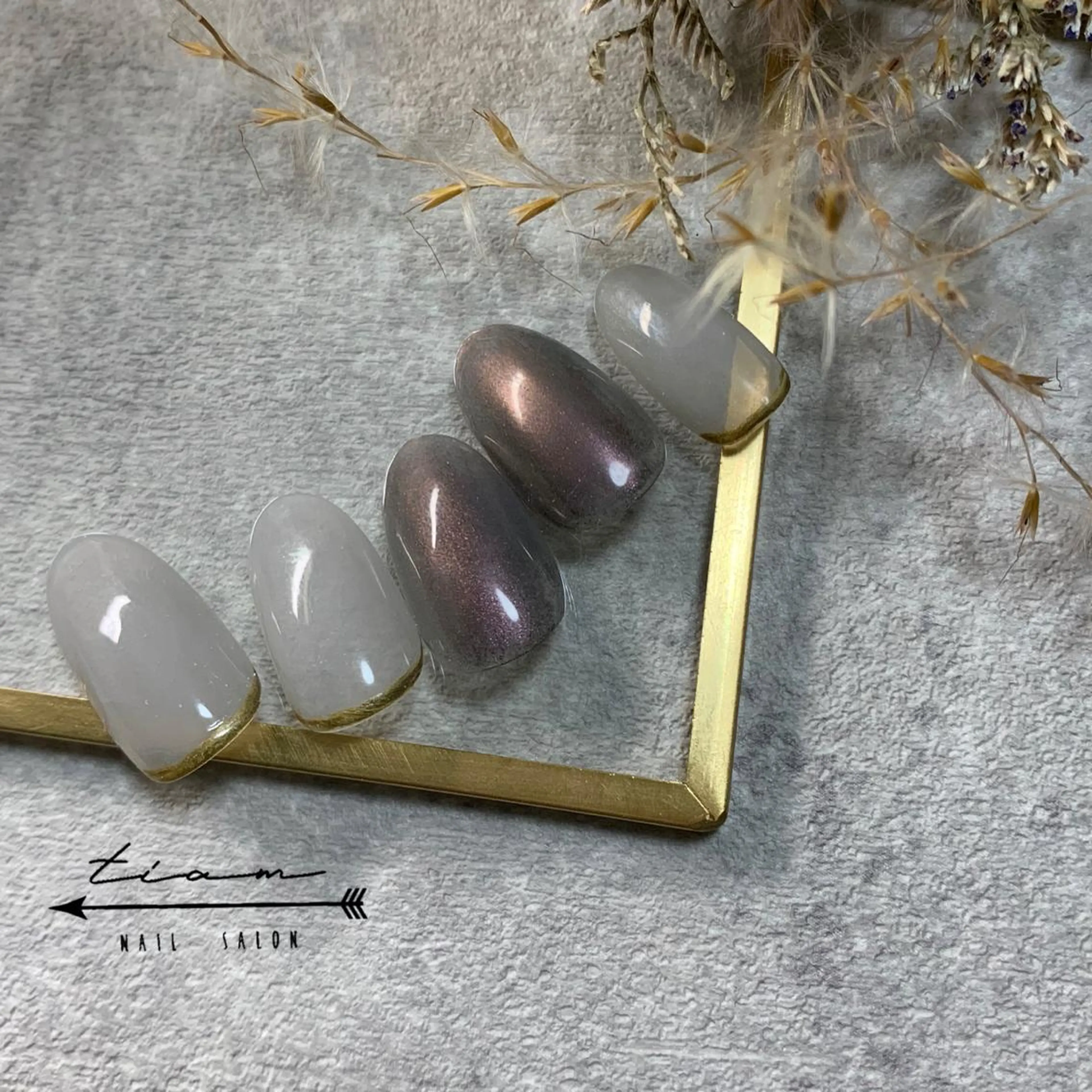 ネイル 𝑡𝑖𝑎𝑚𓂃 きむらゆきののネイルデザイン