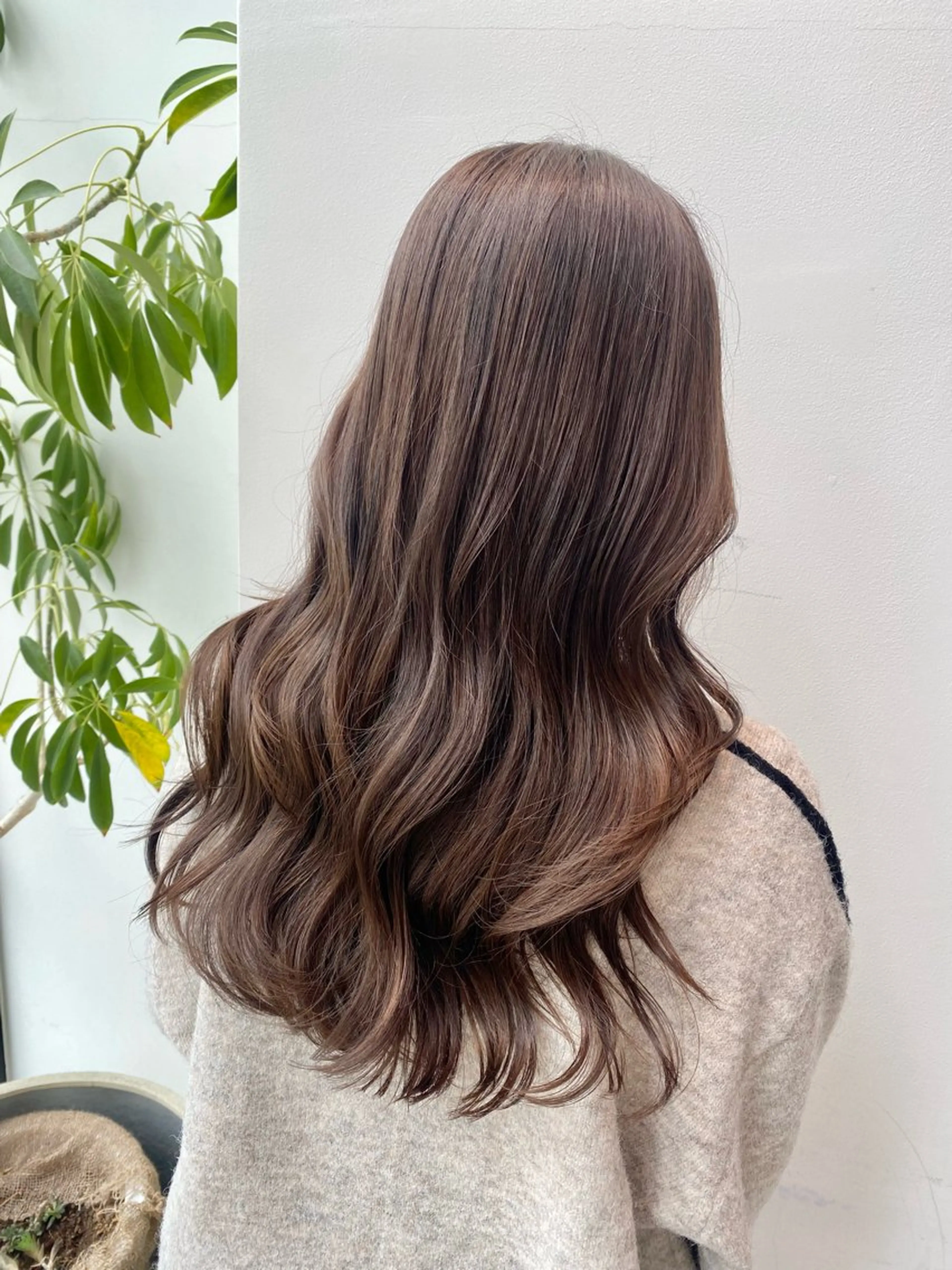 ロング カラー ブラウンカラー 銀座/髪質改善/韓国 カラー🍓原田侑依のヘアスタイル