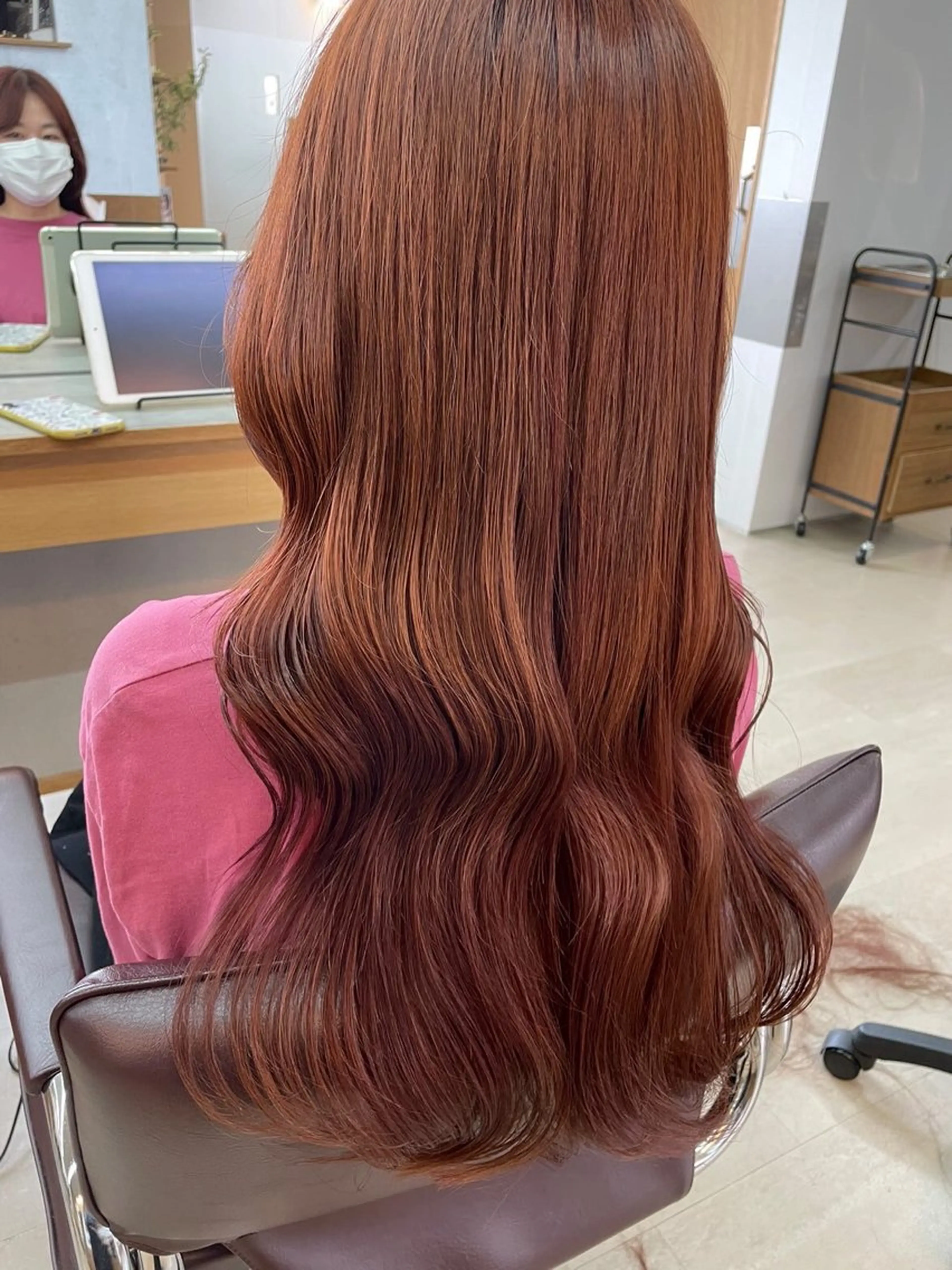 セミロング カラー ✂カノエ厚南店 ／スタッフモデル✂のヘアスタイル