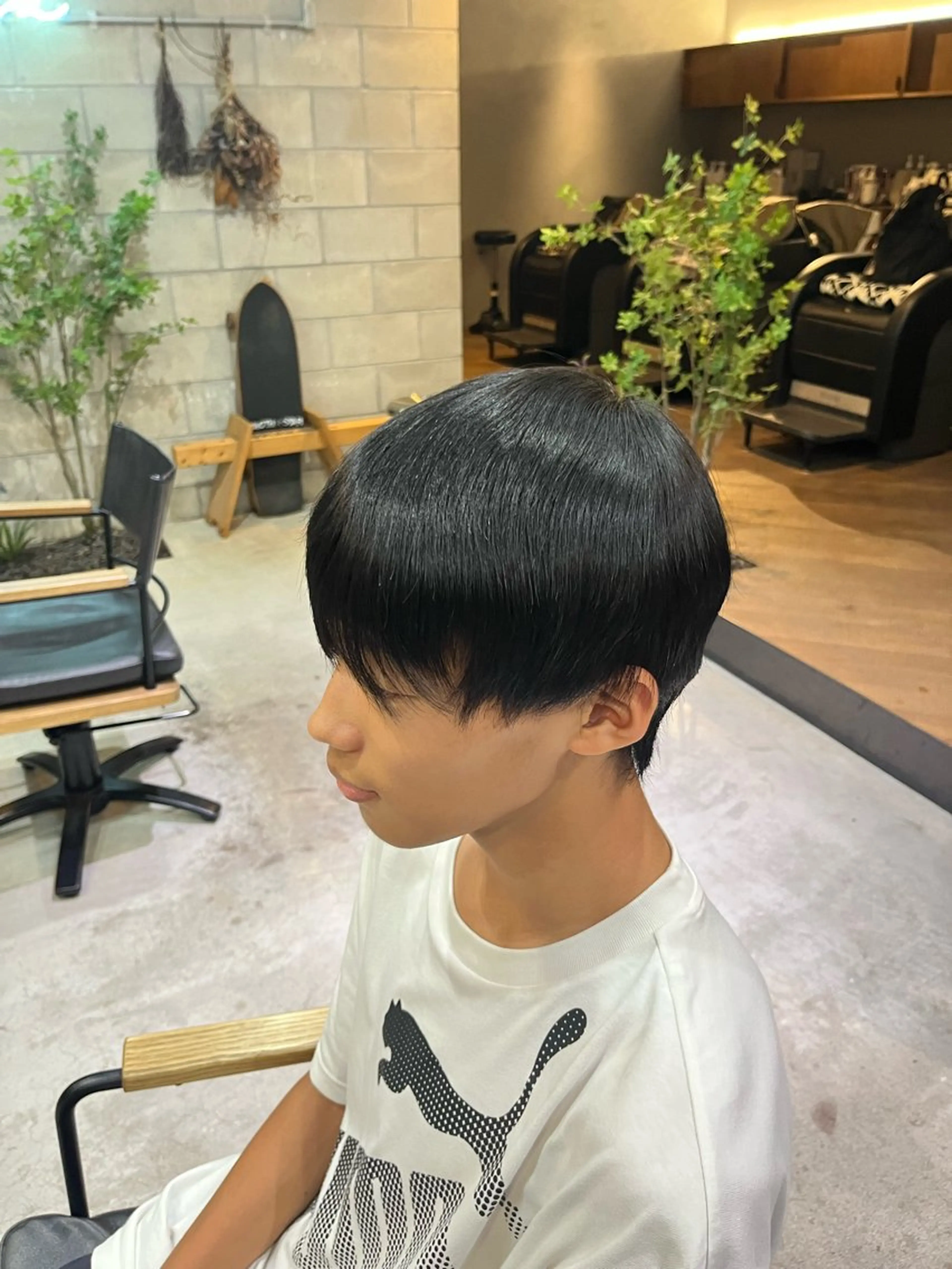 パーマ 縮毛矯正 yuto /ブリーチ /艶カラー/縮毛矯正のヘアスタイル