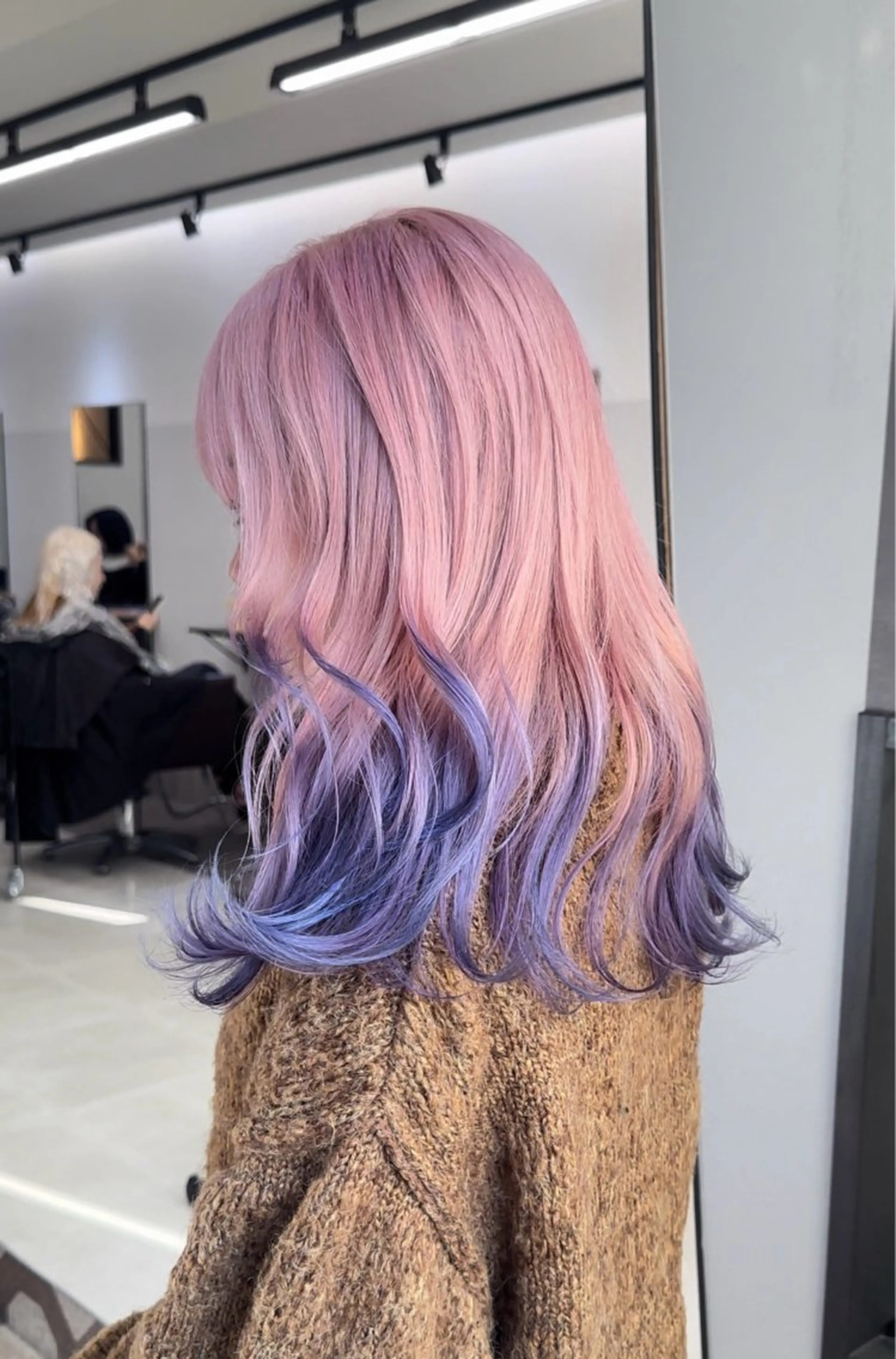 ミディアム カラー ヘアカラー トリートメント jill by gisel＿奥家のヘアスタイル