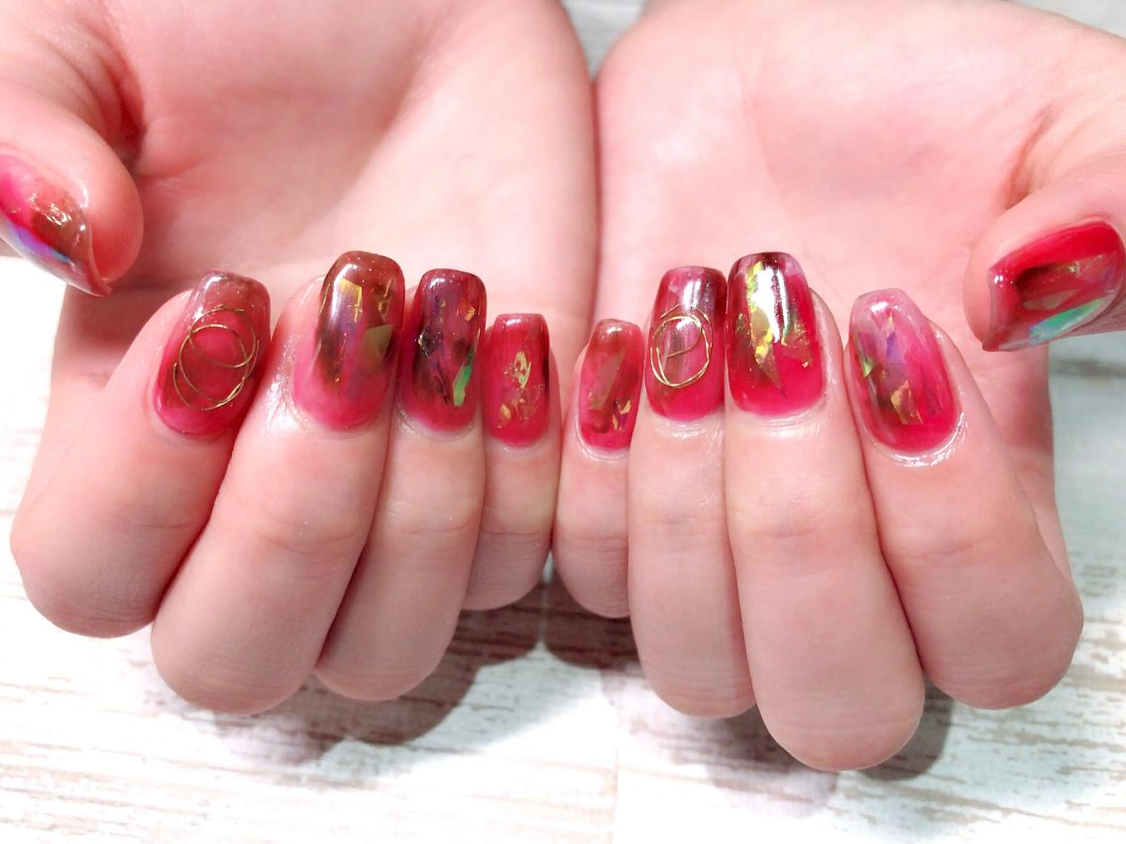 ネイル Lino+ ネイル&よもぎ蒸しのネイルデザイン