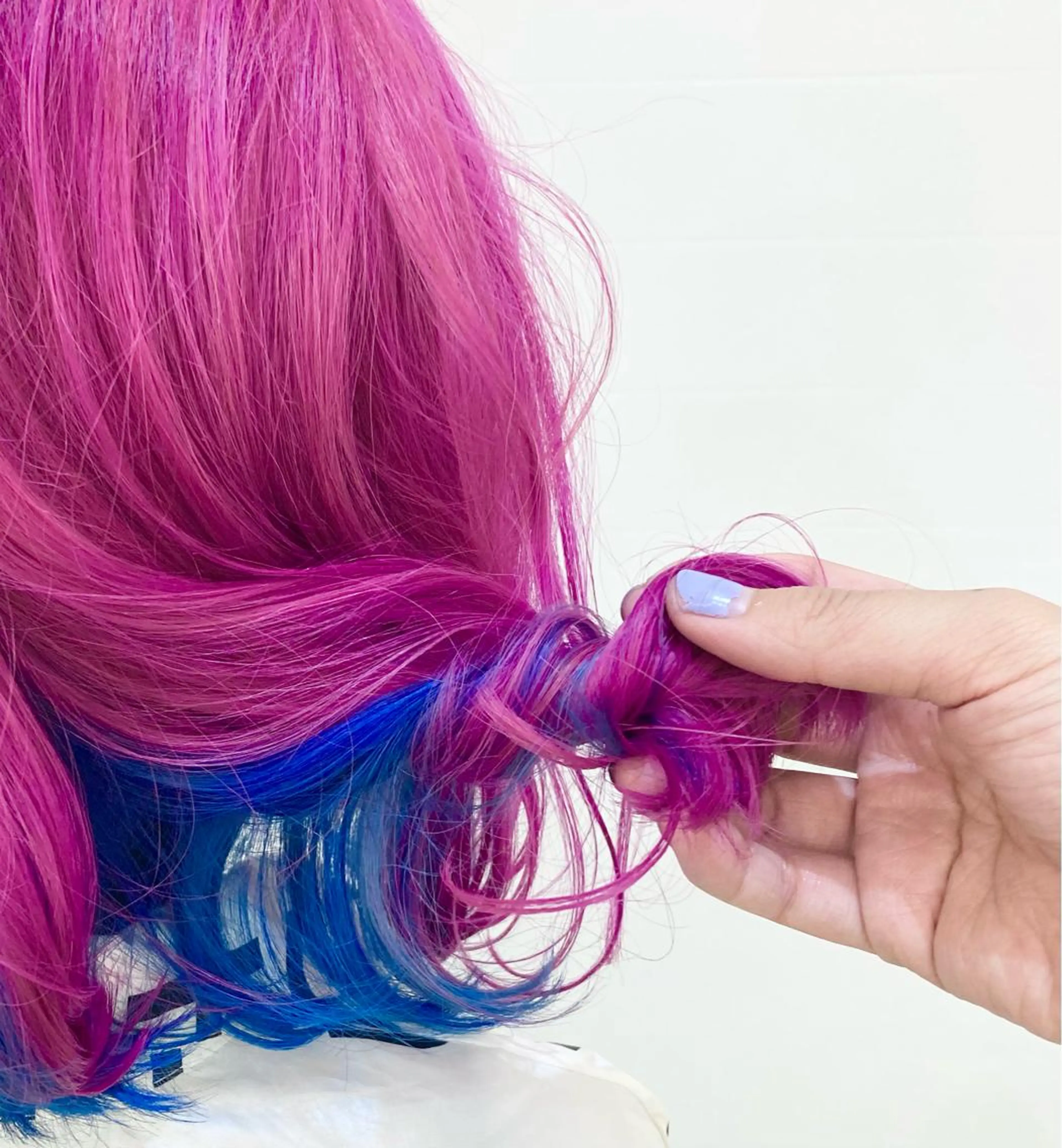 カラー カット ヘアカラー moriofromlondon原宿本店所属・fumikaブリーチ /ウルフのヘアスタイル