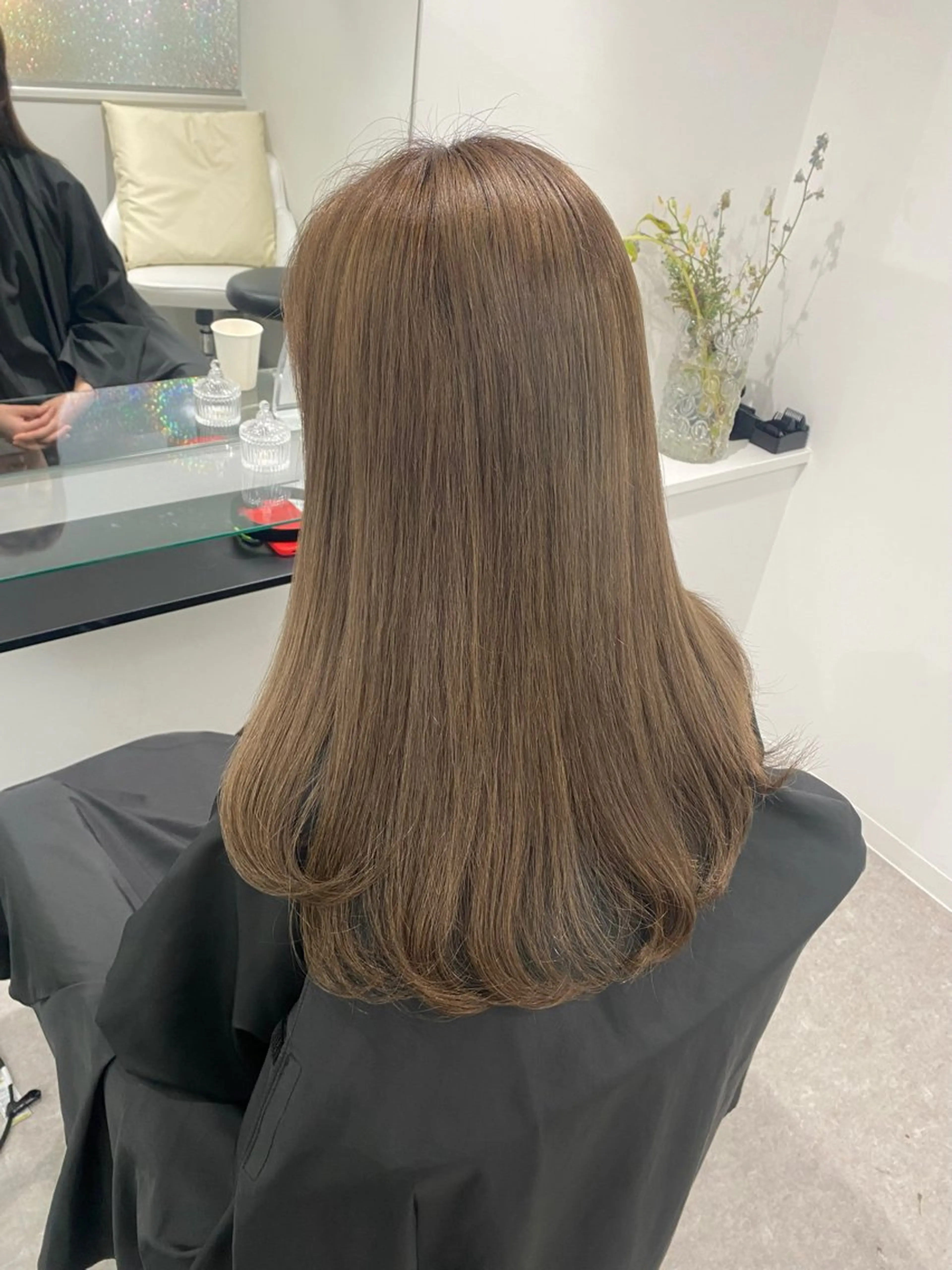 カラー AO所属・RISAKO 艶髪モテヘア🎀府中のヘアスタイル