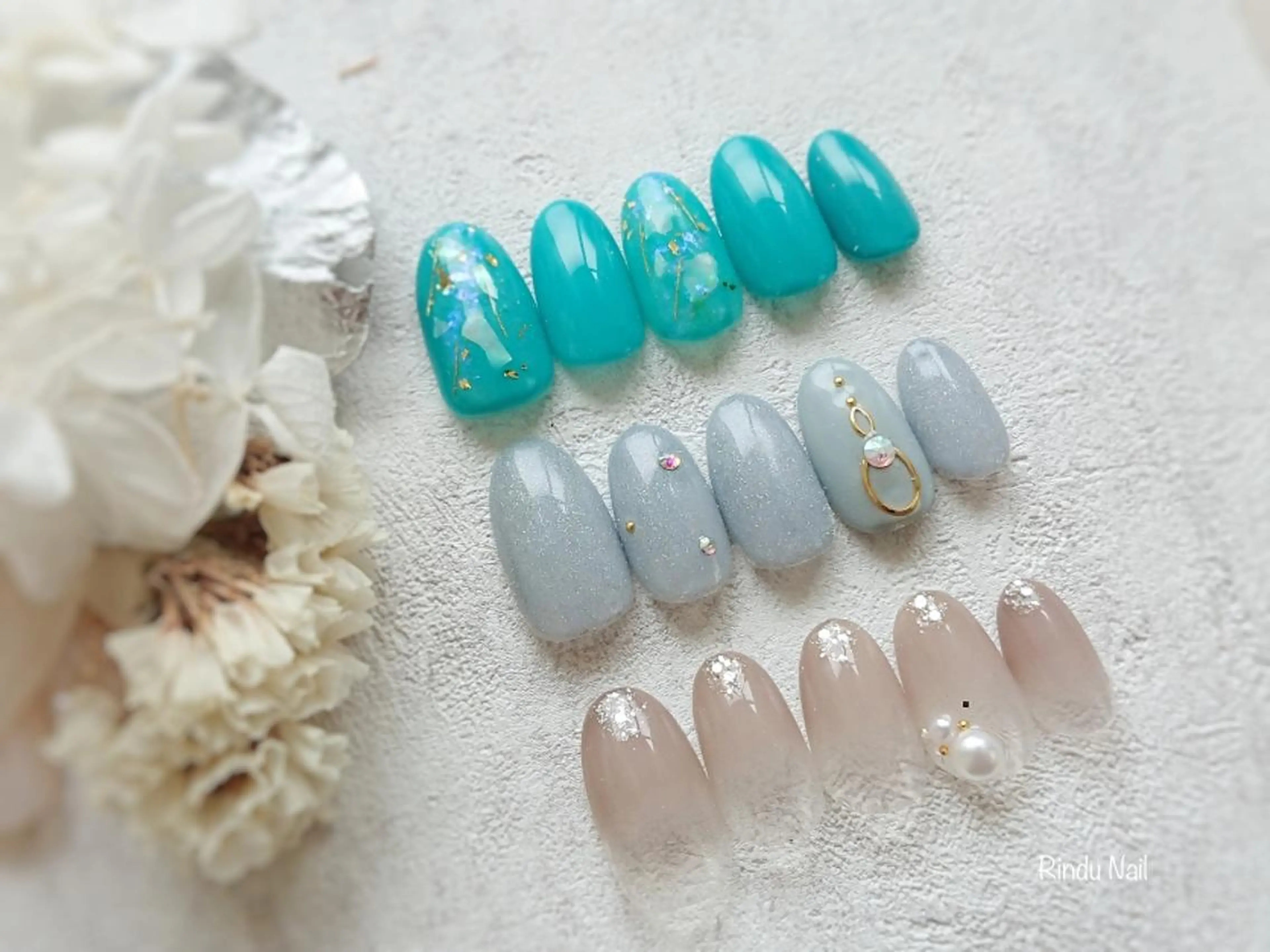 ネイル ハンドネイル Rindu Nail 名駅miniのネイルデザイン
