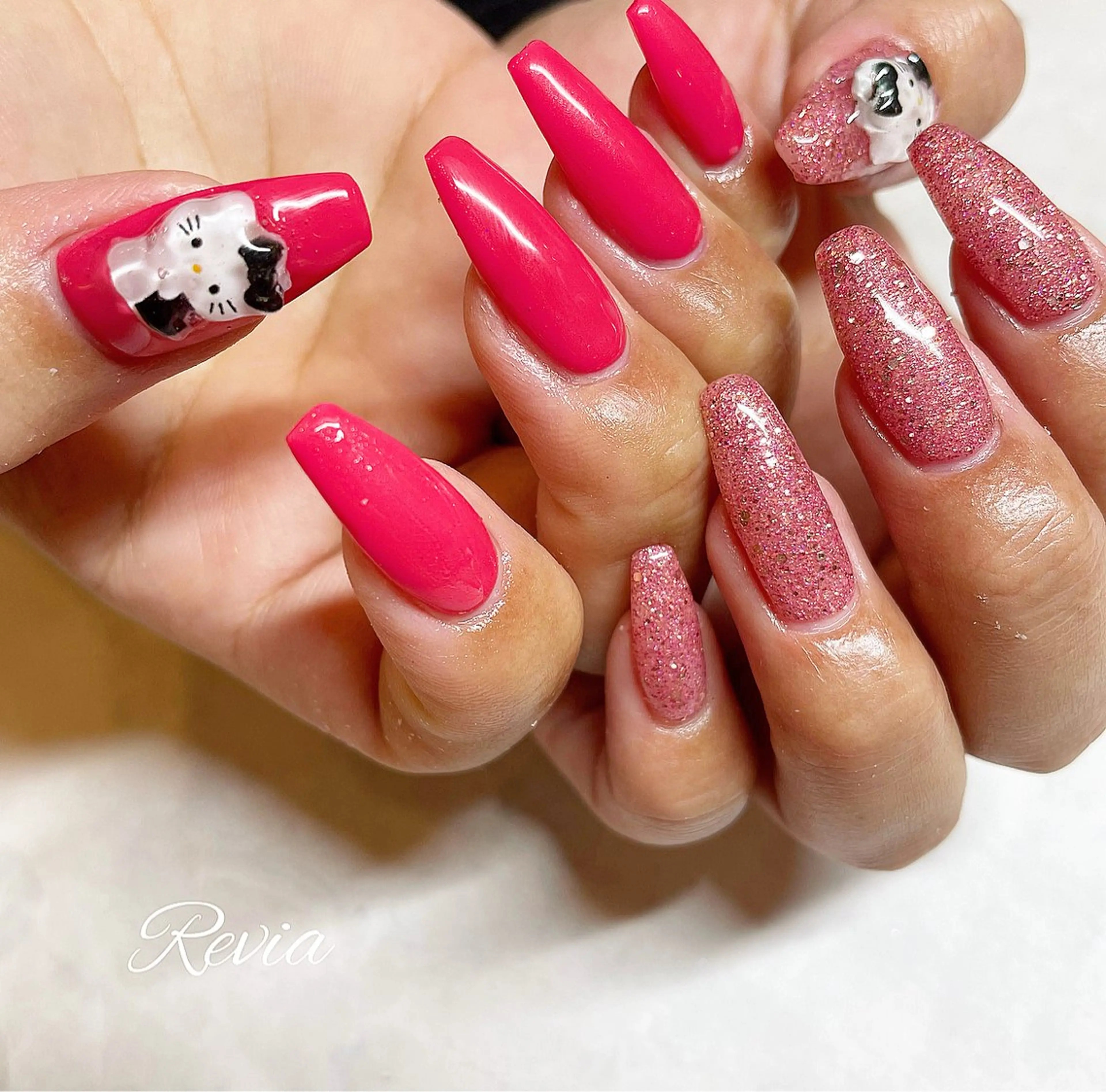 ネイル ハンドネイル revia所属・ERI Nailistのネイルデザイン