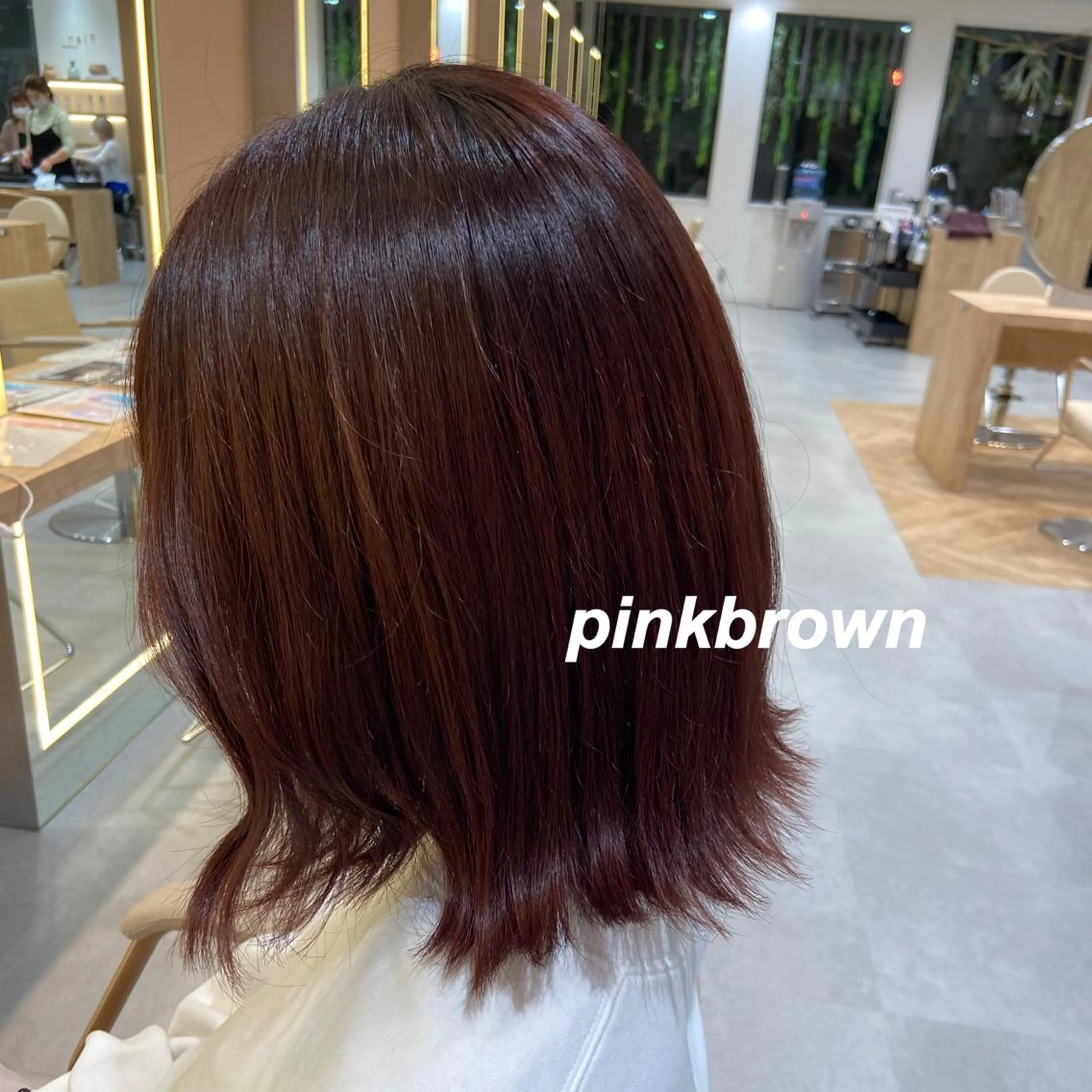 カラー ブラウンカラー ピンクカラー プルエクステ/インナ ーカラー🦊はるなのヘアスタイル