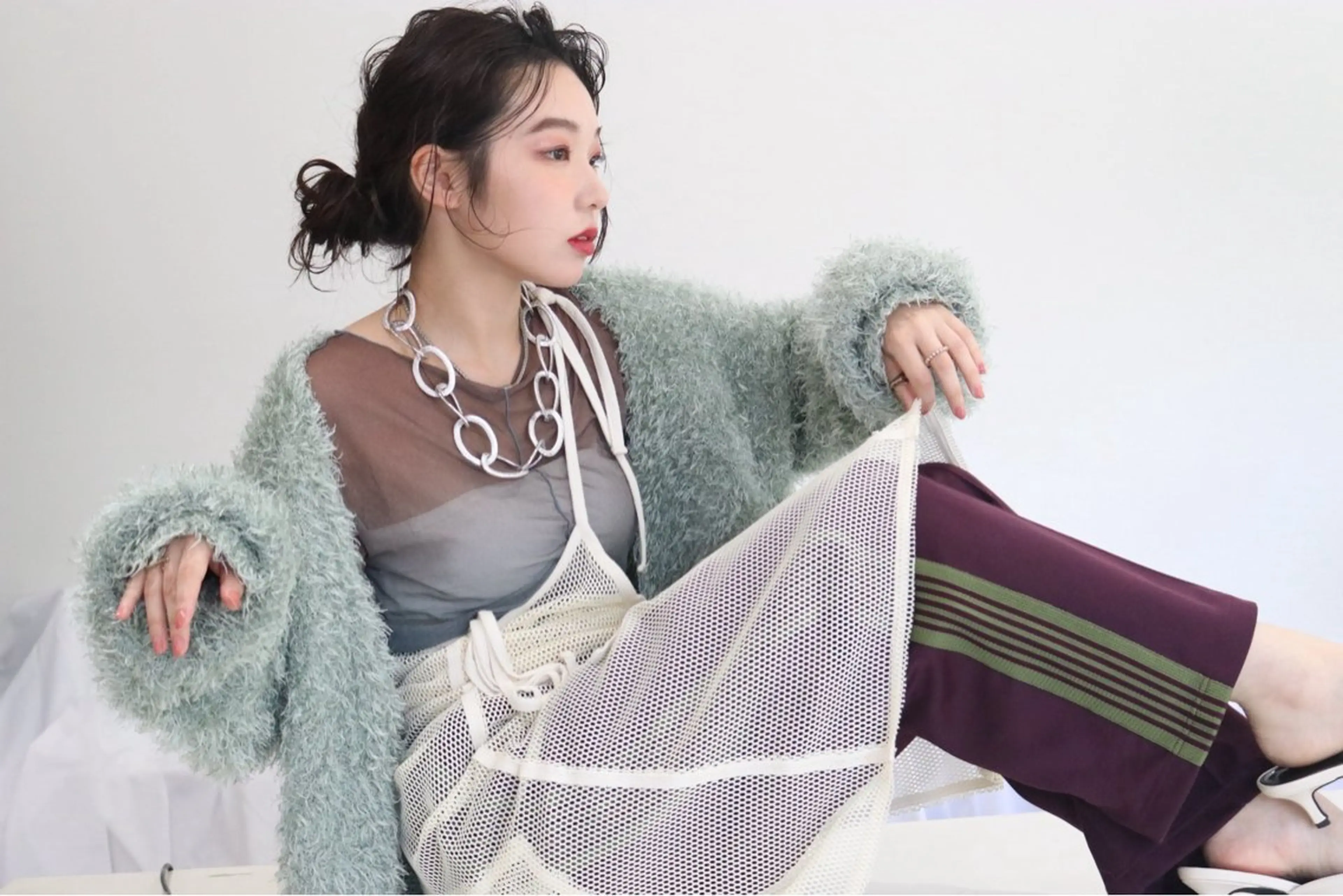 セミロング FERIA fam 北千里のヘアスタイル