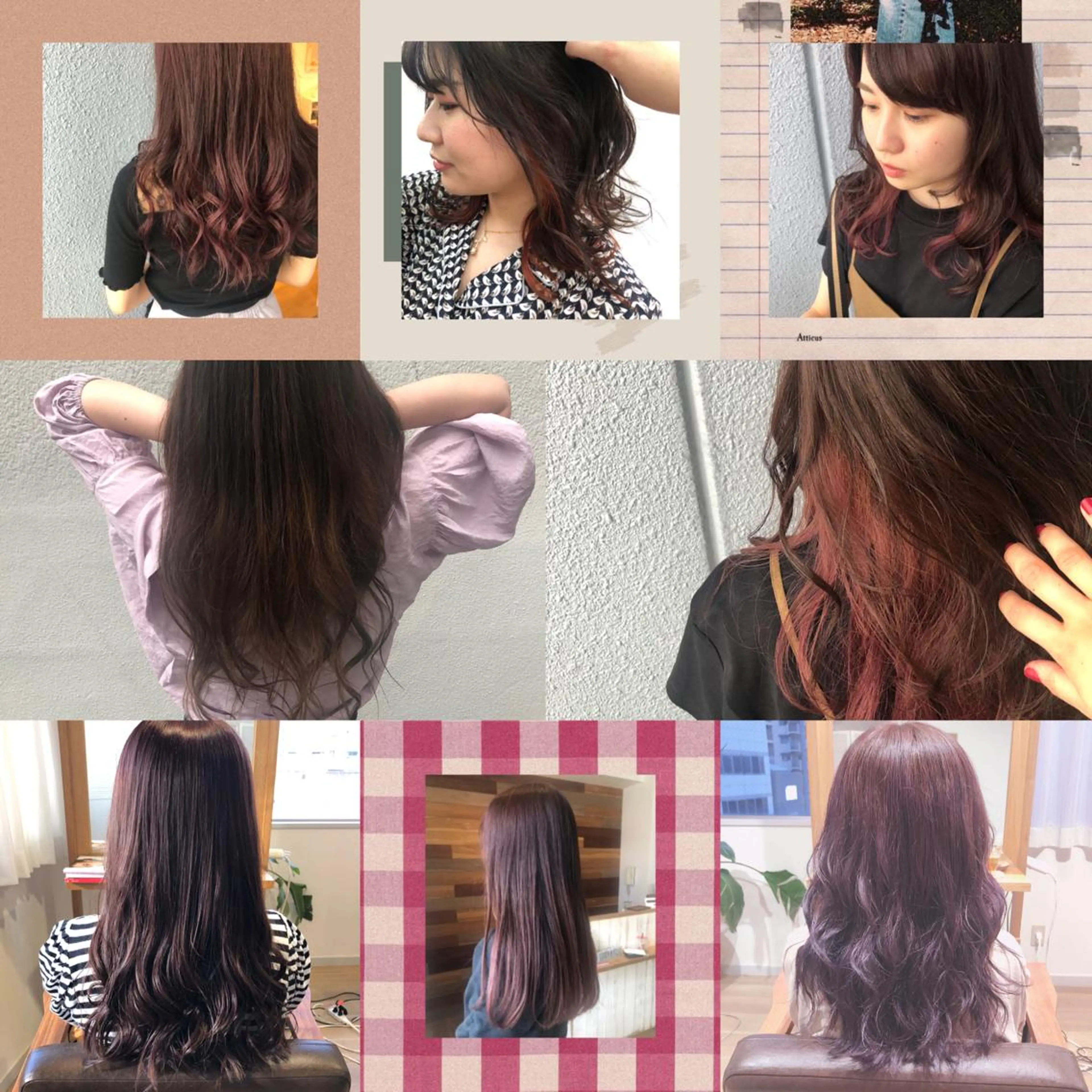 カラー なつき/艶ピンク/ girly hairのヘアスタイル