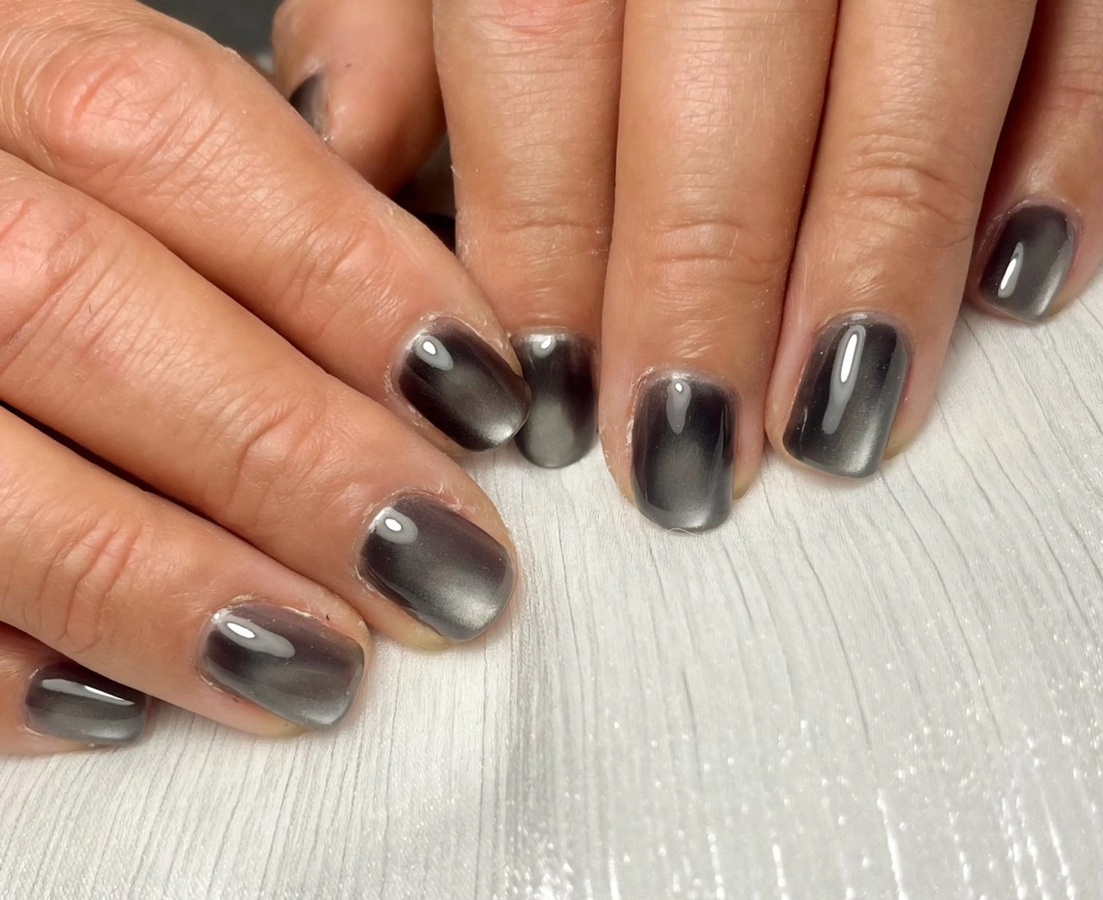 ネイル マグネットネイル ハンドネイル 島田 亜紀のネイルデザイン