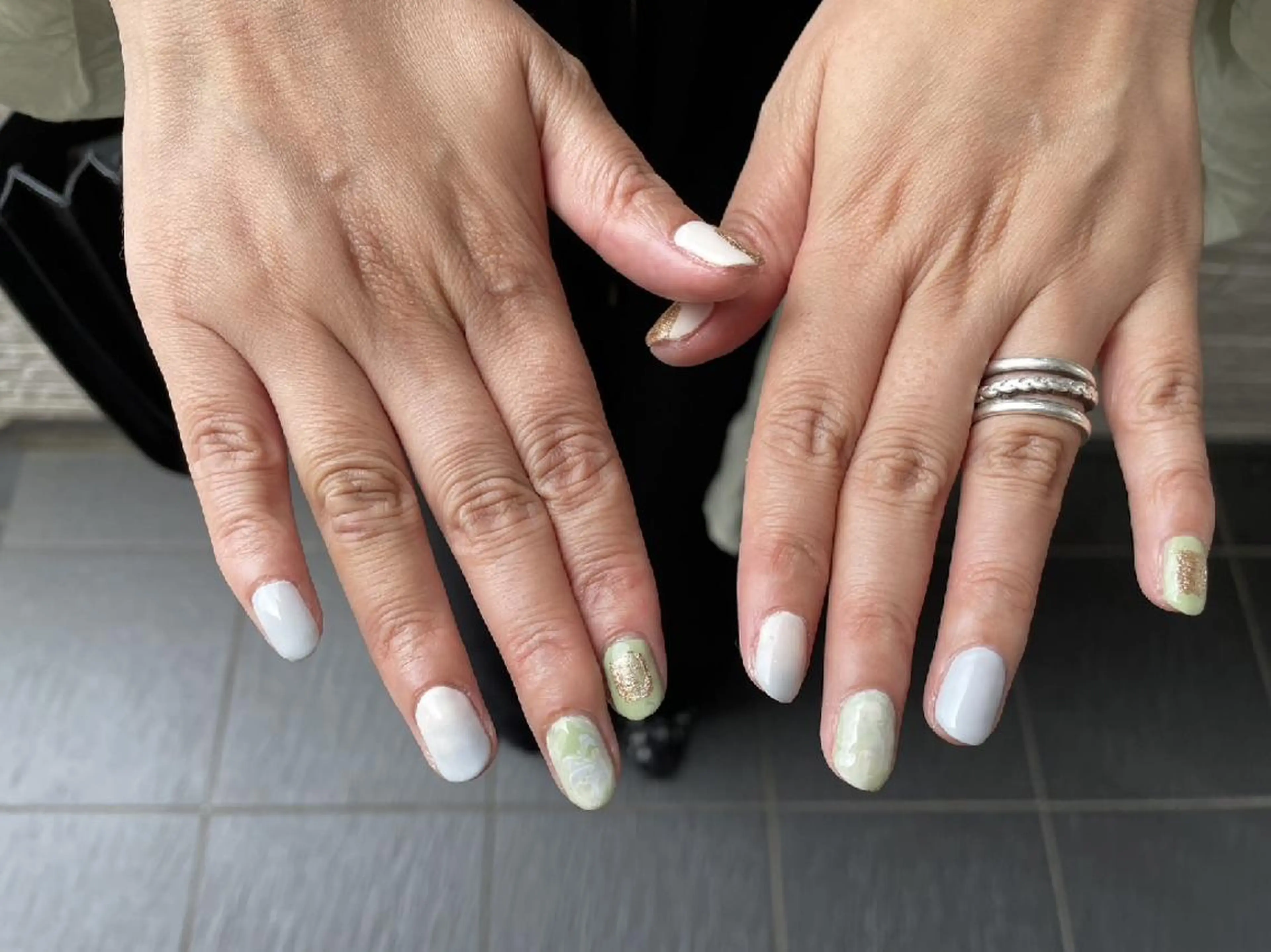 ネイル ニュアンスネイル ピスタチオネイル Lakalani ネイルボディHaruのエステ・リラクイメージ