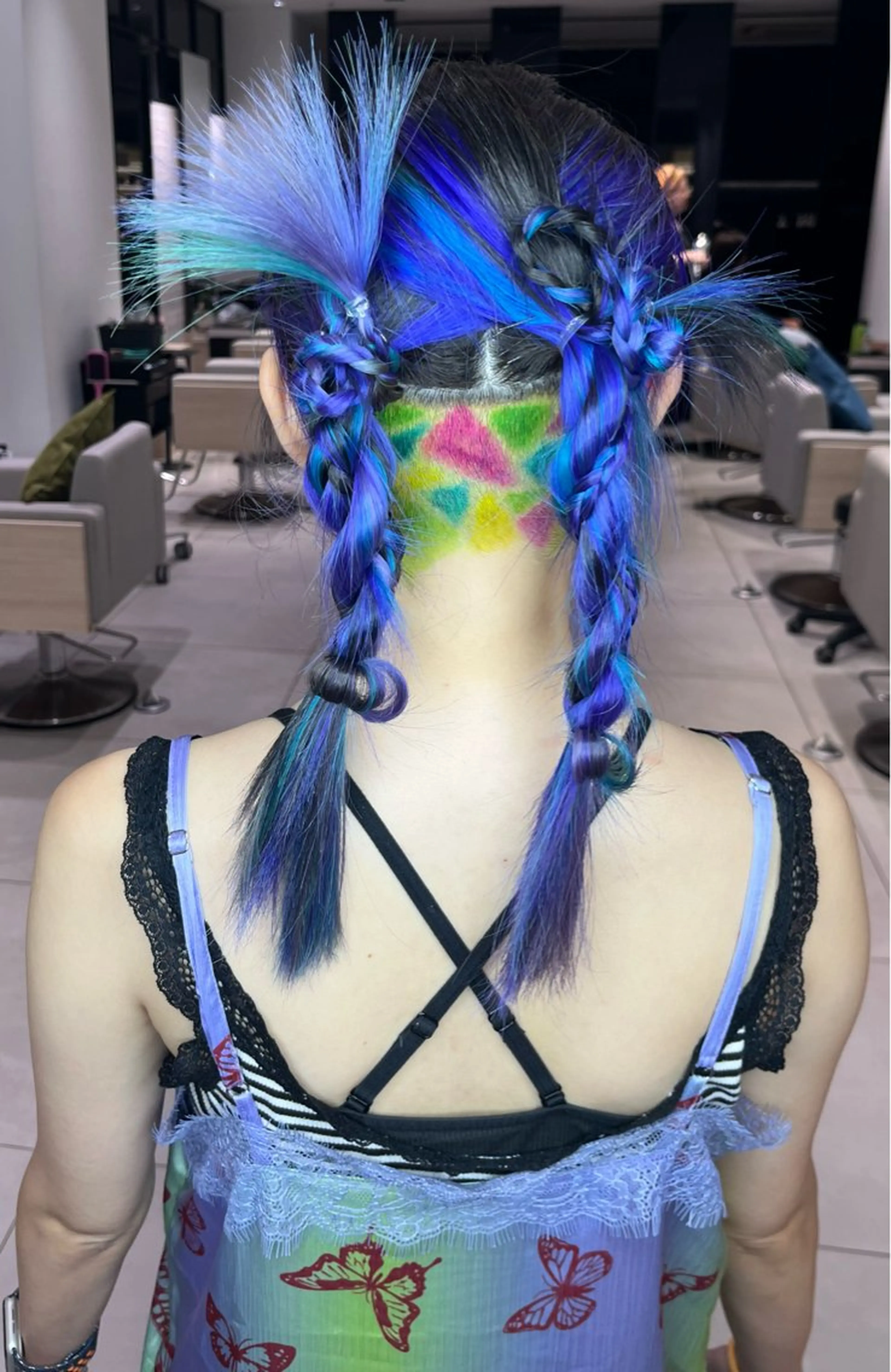 ロング カラー ヘアアレンジ 銀座/髪質改善/ブリ ーチNo.1油谷樹️のヘアスタイル