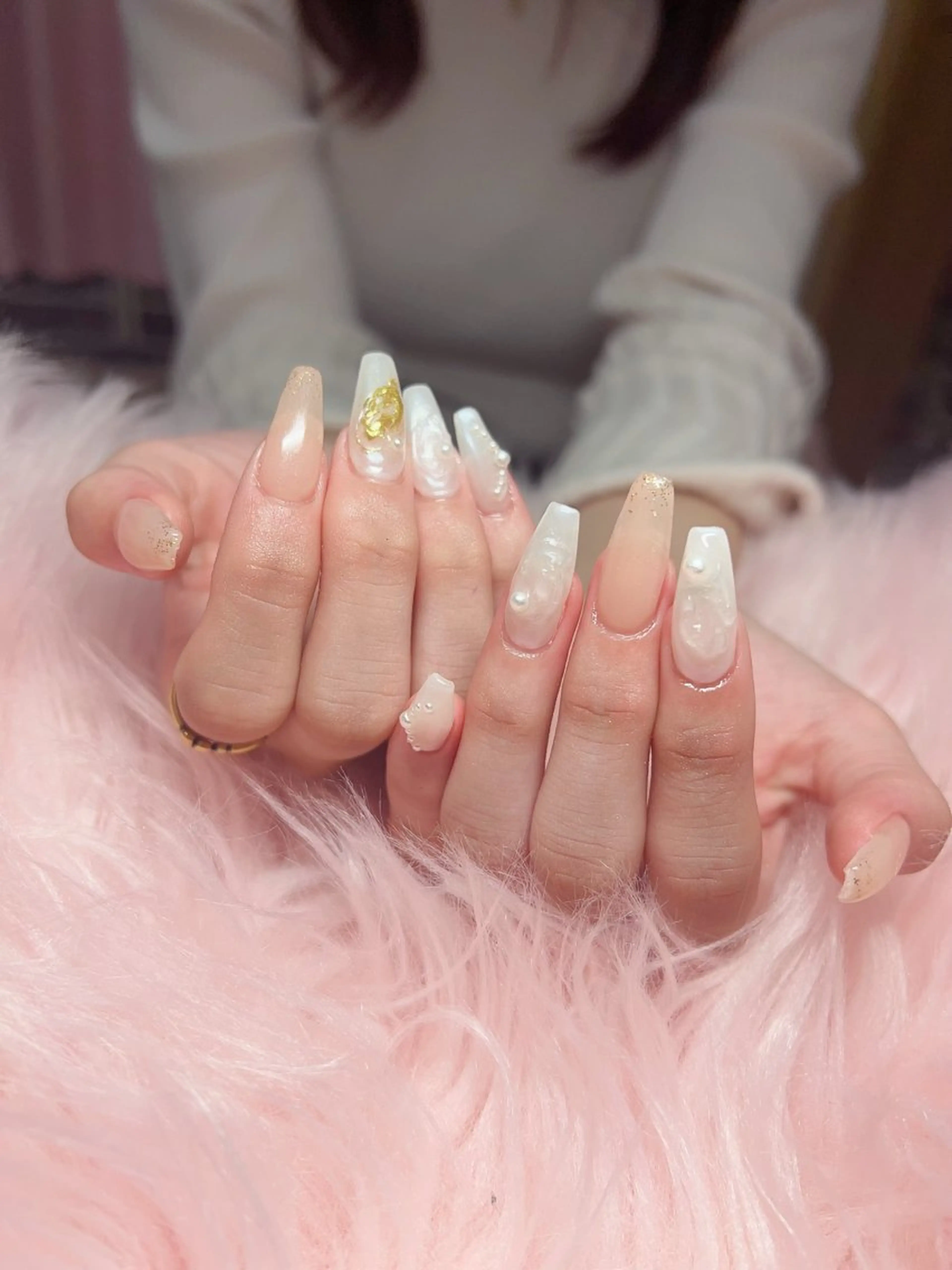 ネイル ハンドネイル ハンドケア 💜MIYA nail川崎店のネイルデザイン