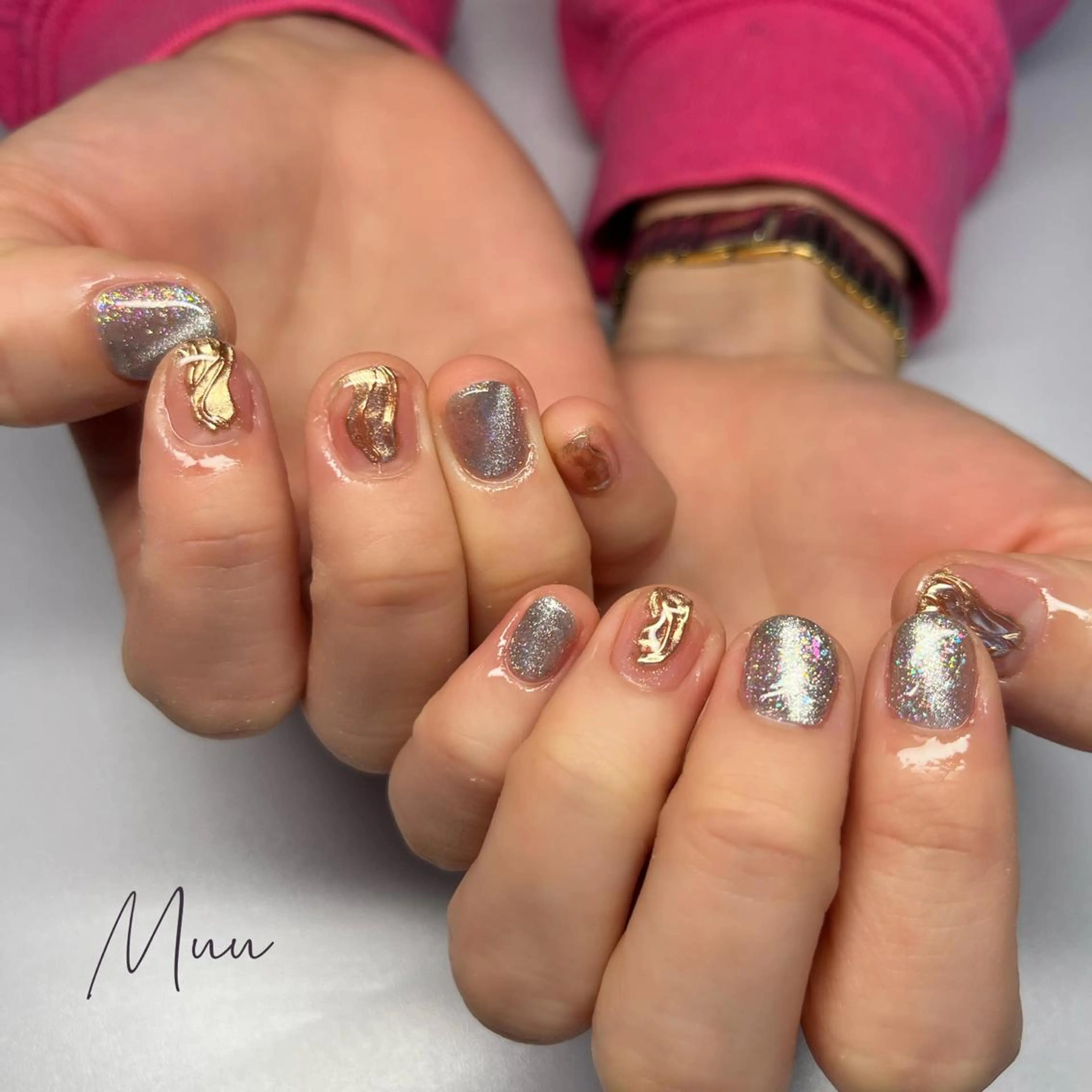 ショート ネイル マツエク・マツパ ハンドネイル apopi's所属・apopis＊ close23:00のネイルデザイン