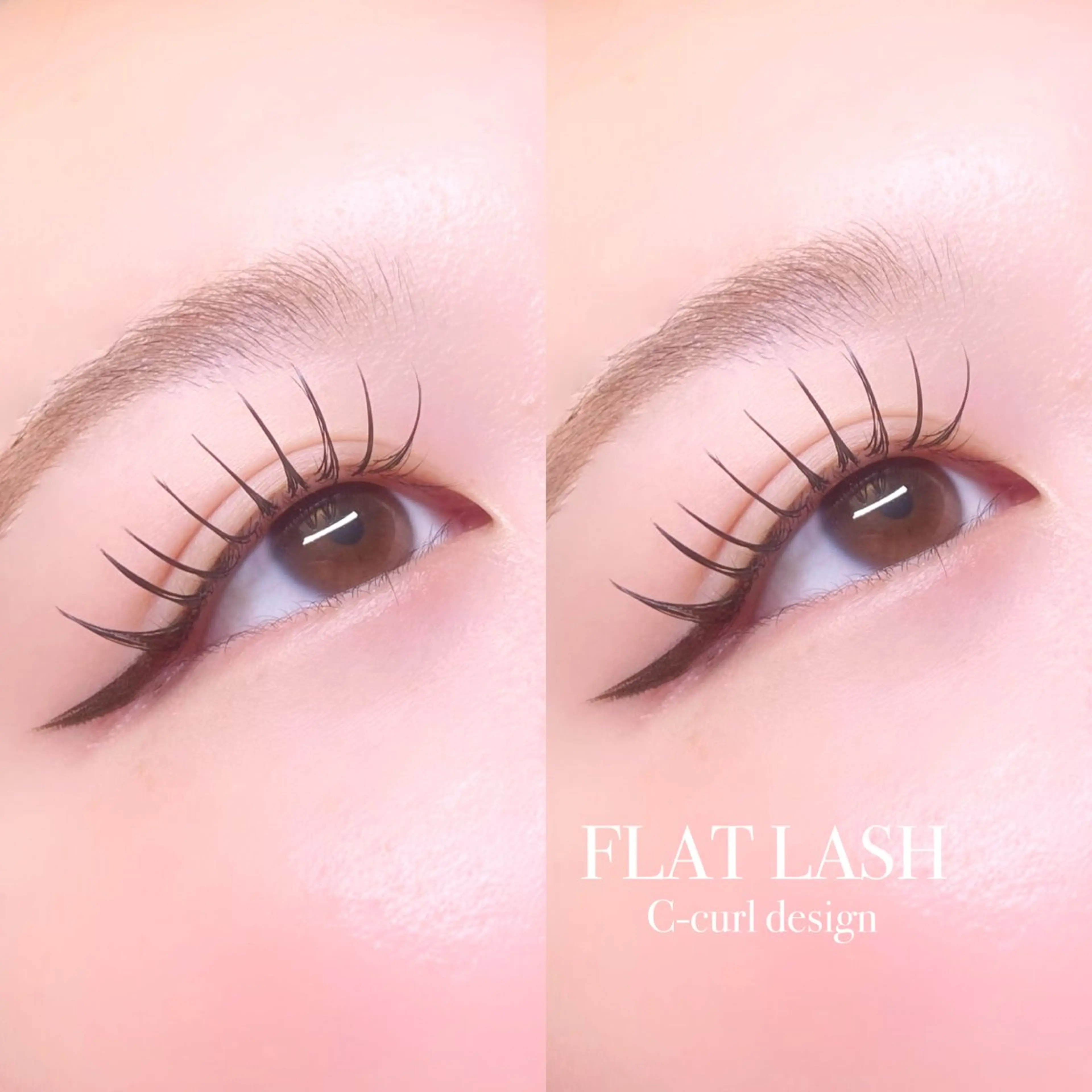 【モデル募集中】 シングルラッシュ 120本 ¥3300 (付け足し不可) お好きなデザイン選べます⌁❤︎の写真