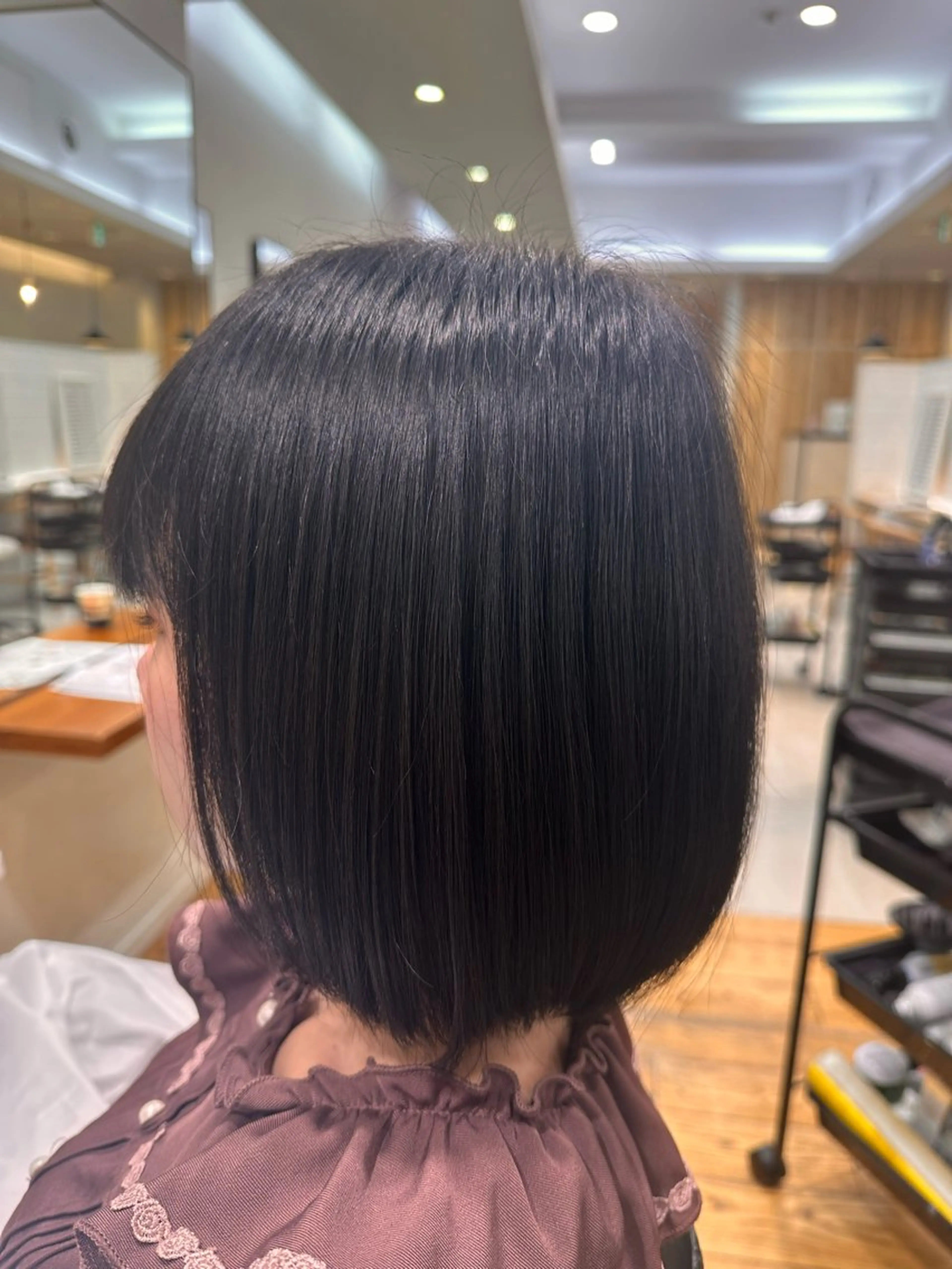 ショート 縮毛矯正 久後清斗 クゴサヤトのヘアスタイル