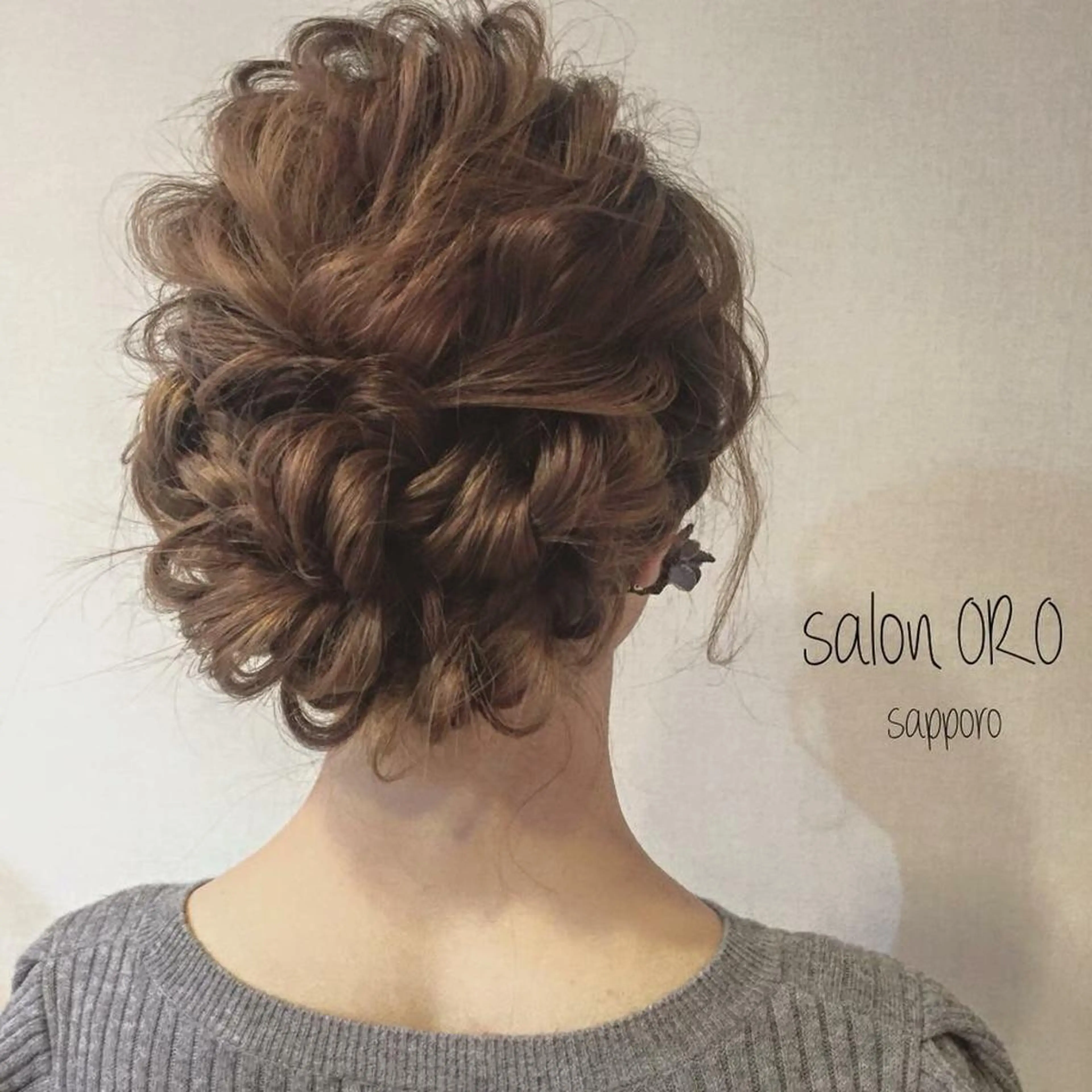 ロング ヘアアレンジ 平川 友希子のヘアスタイル