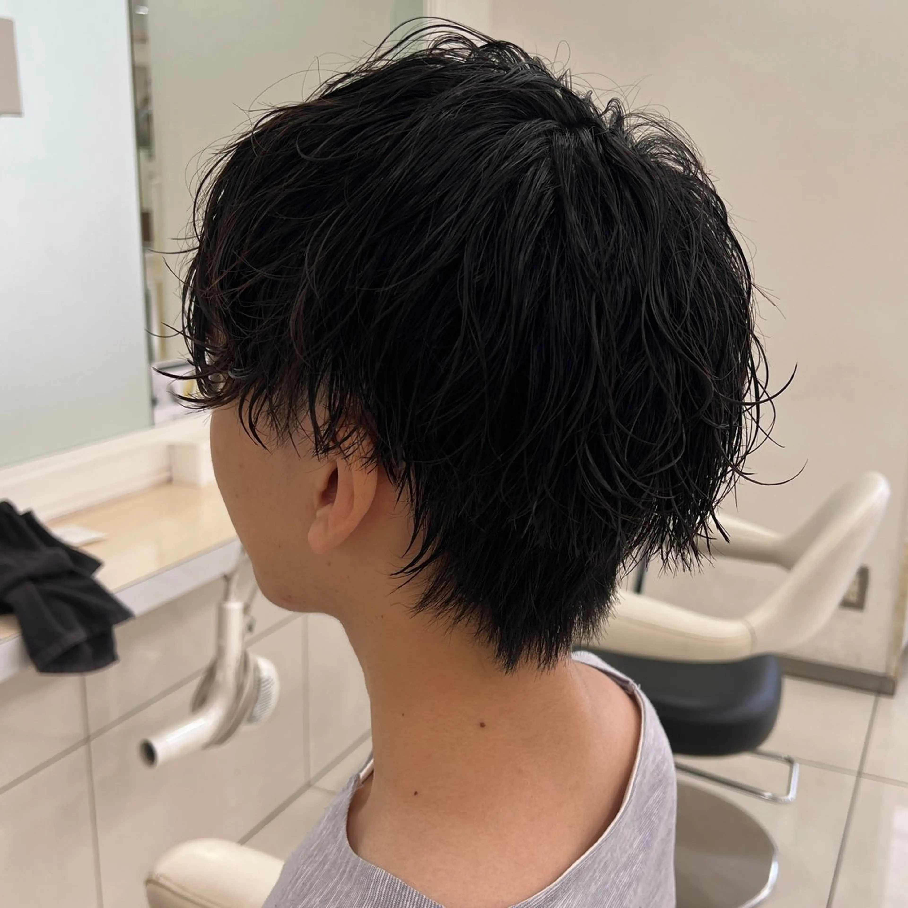 ショート カット パーマ トリートメント 【学割人気No.1】 💎中島雄飛💎のヘアスタイル