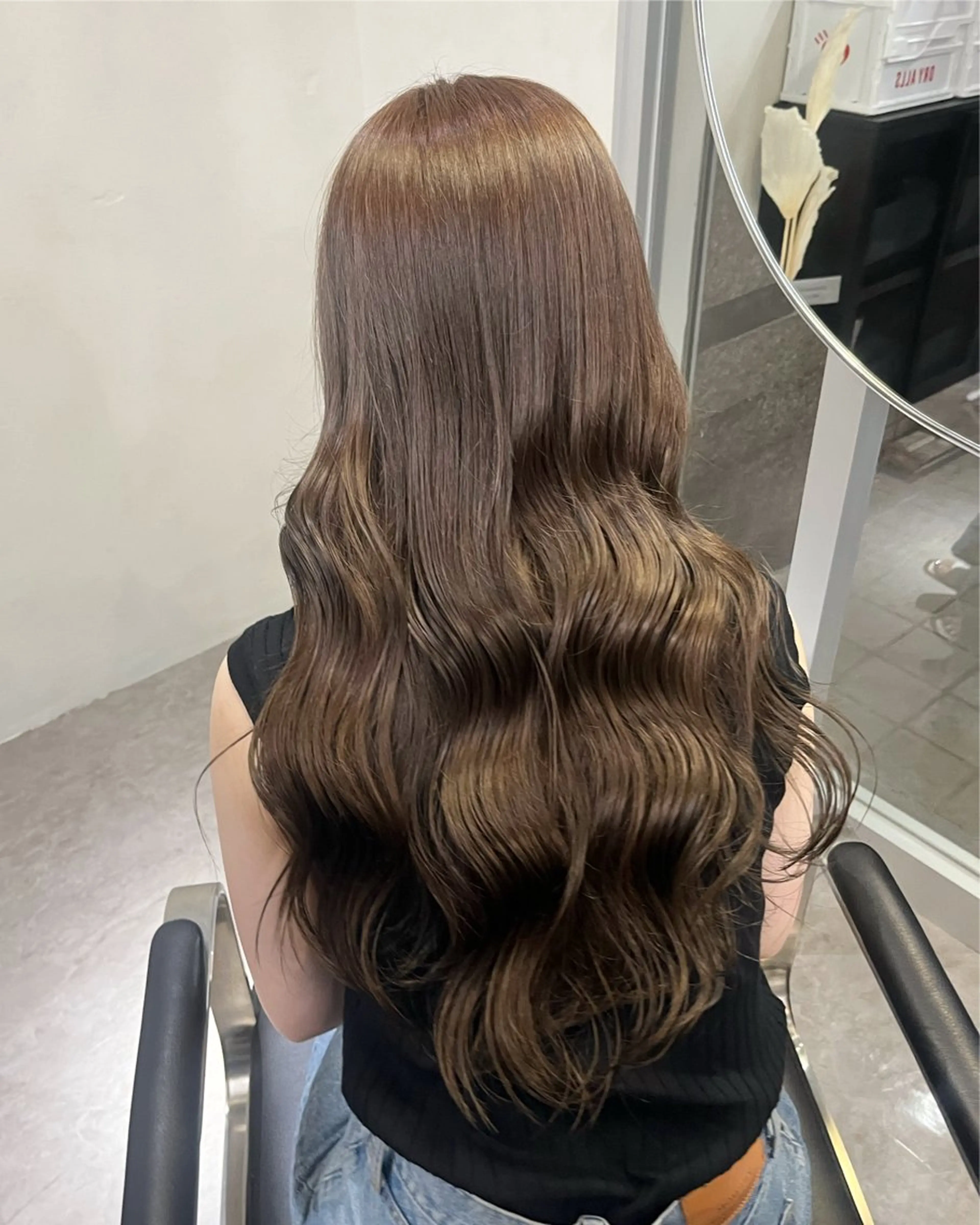 ロング カラー ブラウンカラー カットモデル募集中 Yui🎀✨のヘアスタイル