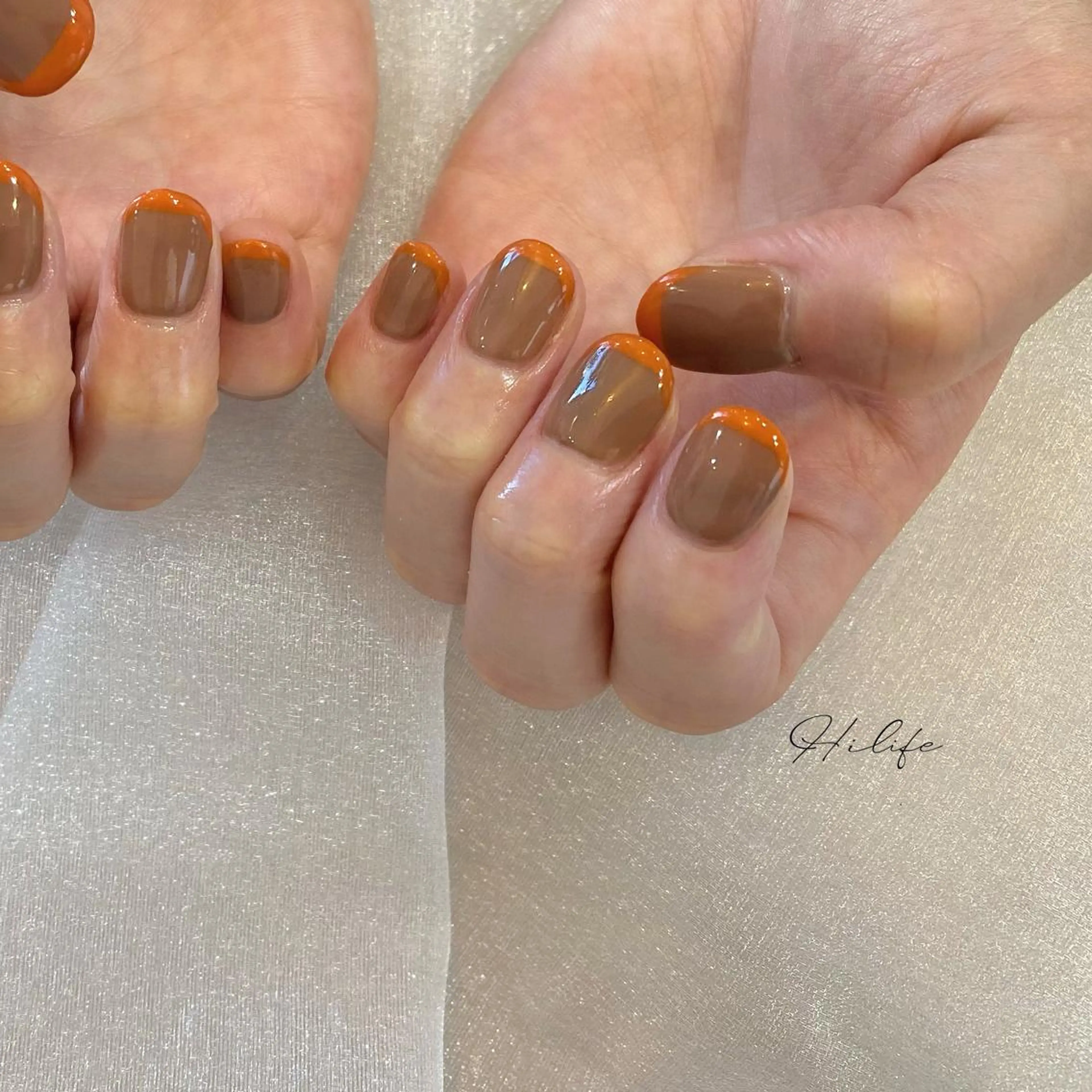 ネイル フレンチネイル Nail Adore.のネイルデザイン