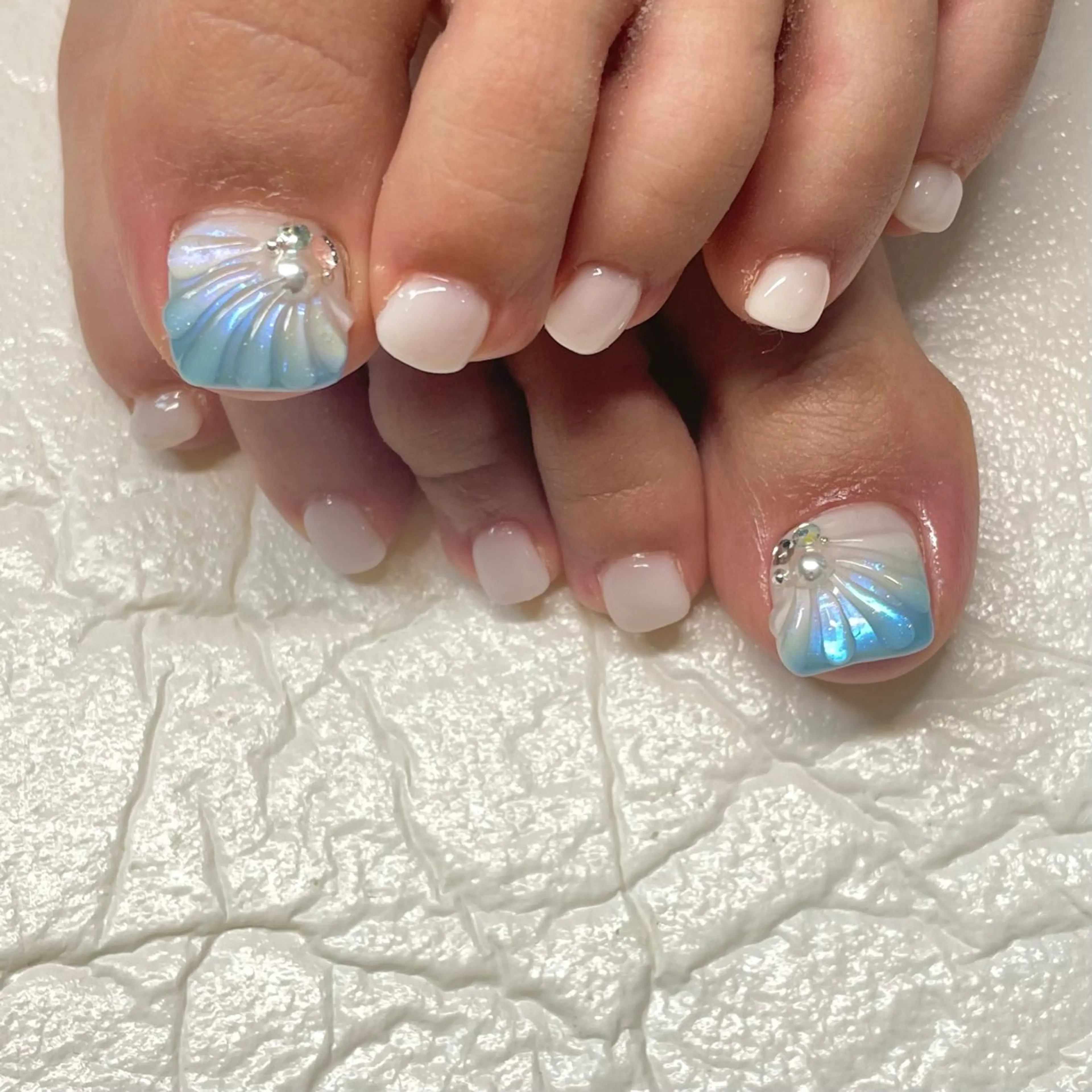 ネイル フットネイル Angelique 平形/高崎のネイルデザイン