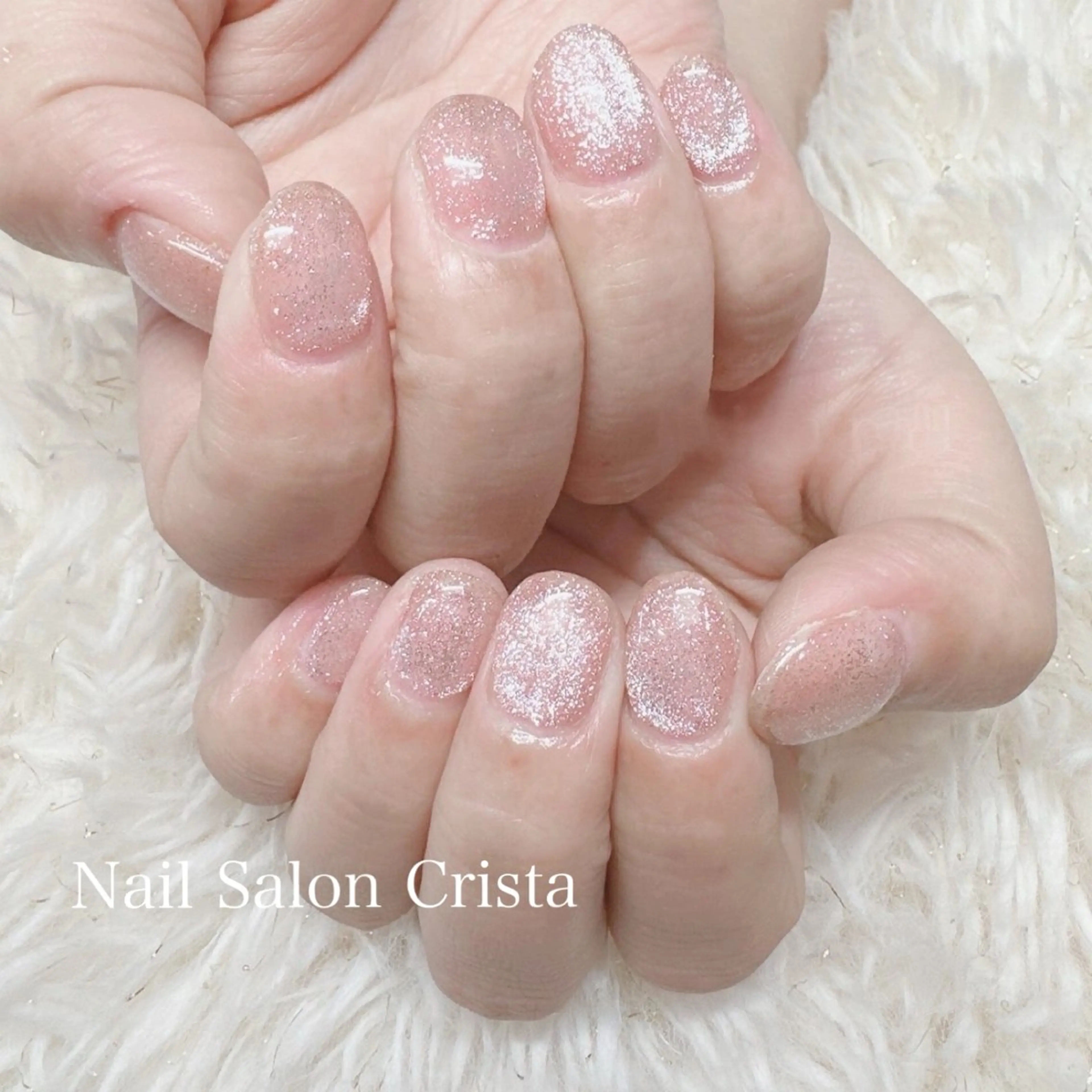 ネイル フットネイル ジェルネイル マグネットネイル オフィスネイル ワンカラーネイル ハンドネイル NAILSALON CRISTA所属・🤍CRISTA yui🤍のネイルデザイン