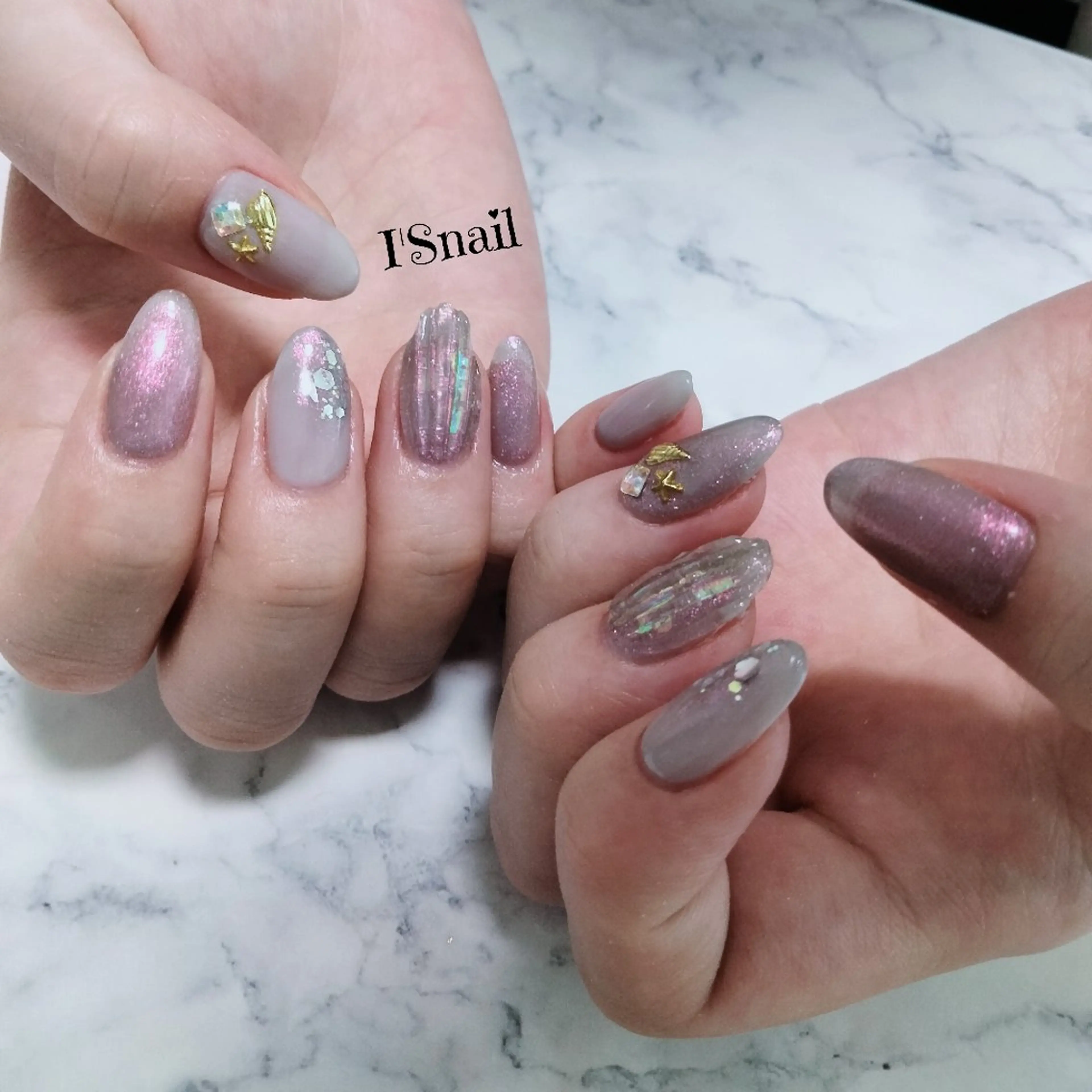 ネイル アートネイル ぷっくりネイル I'S nail 佐野のネイルデザイン