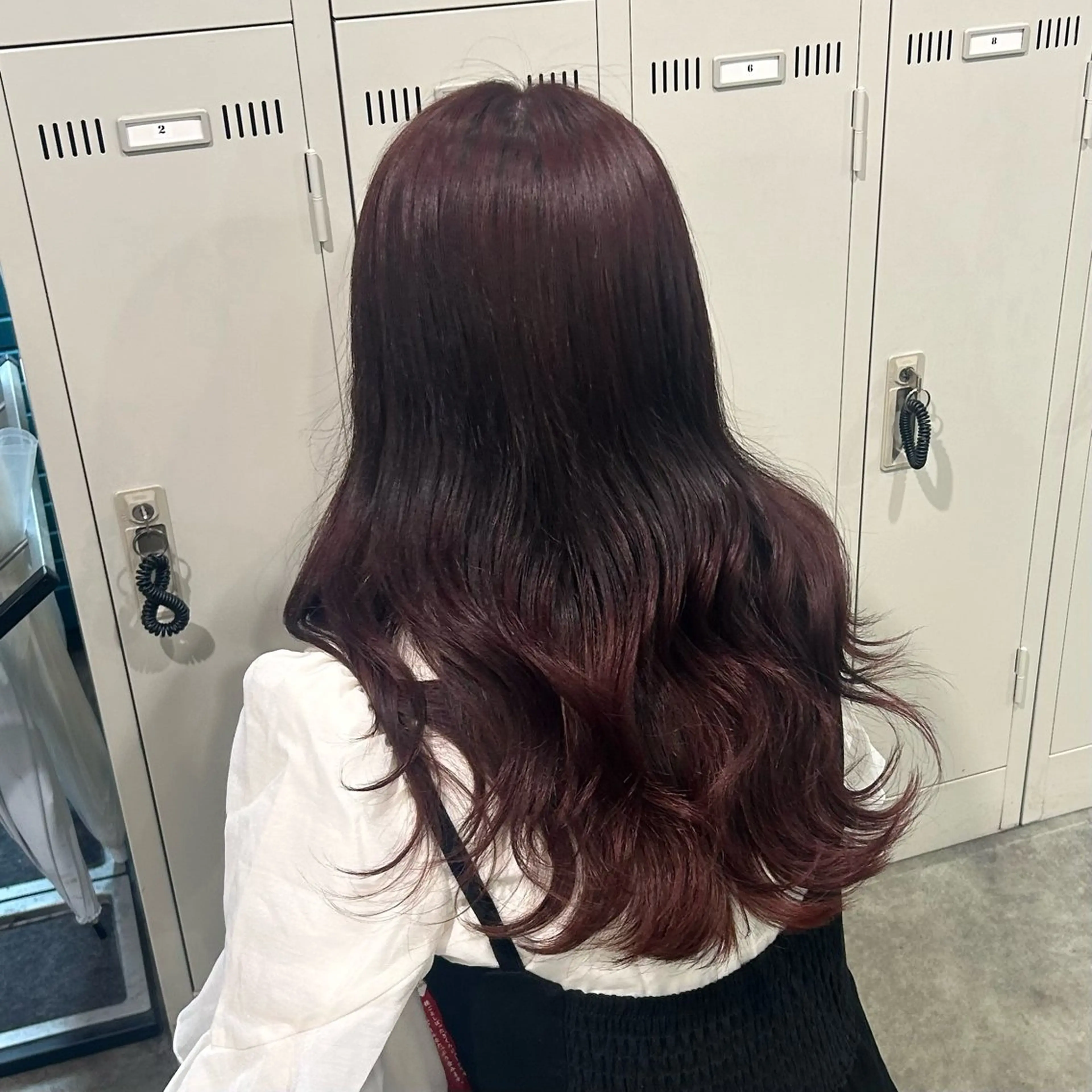 ロング カラー IS所属・横浜美容室/透明感 カラー/レイヤーのヘアスタイル