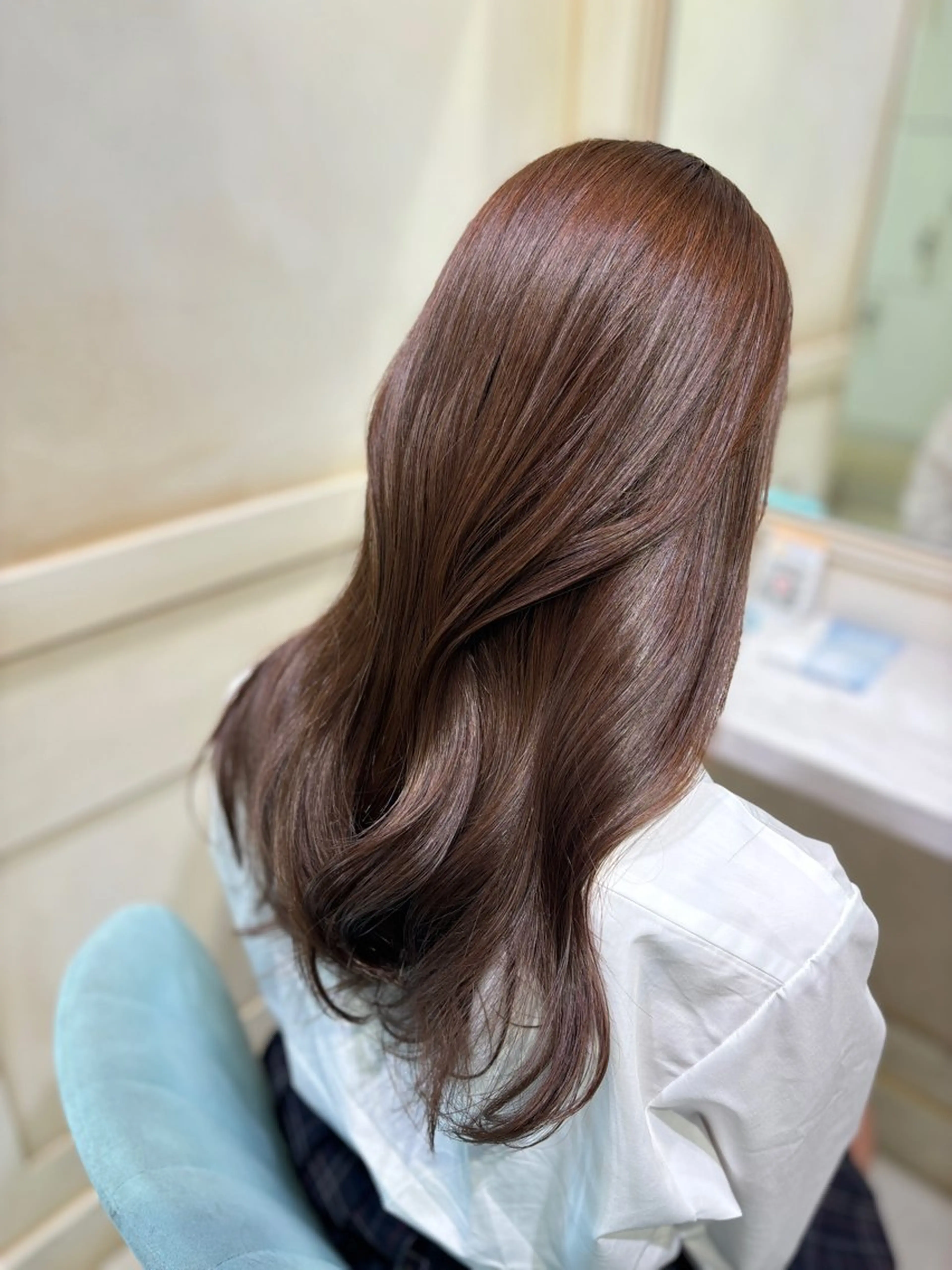 ロング カラー 透明感カラー/ kazusaのヘアスタイル