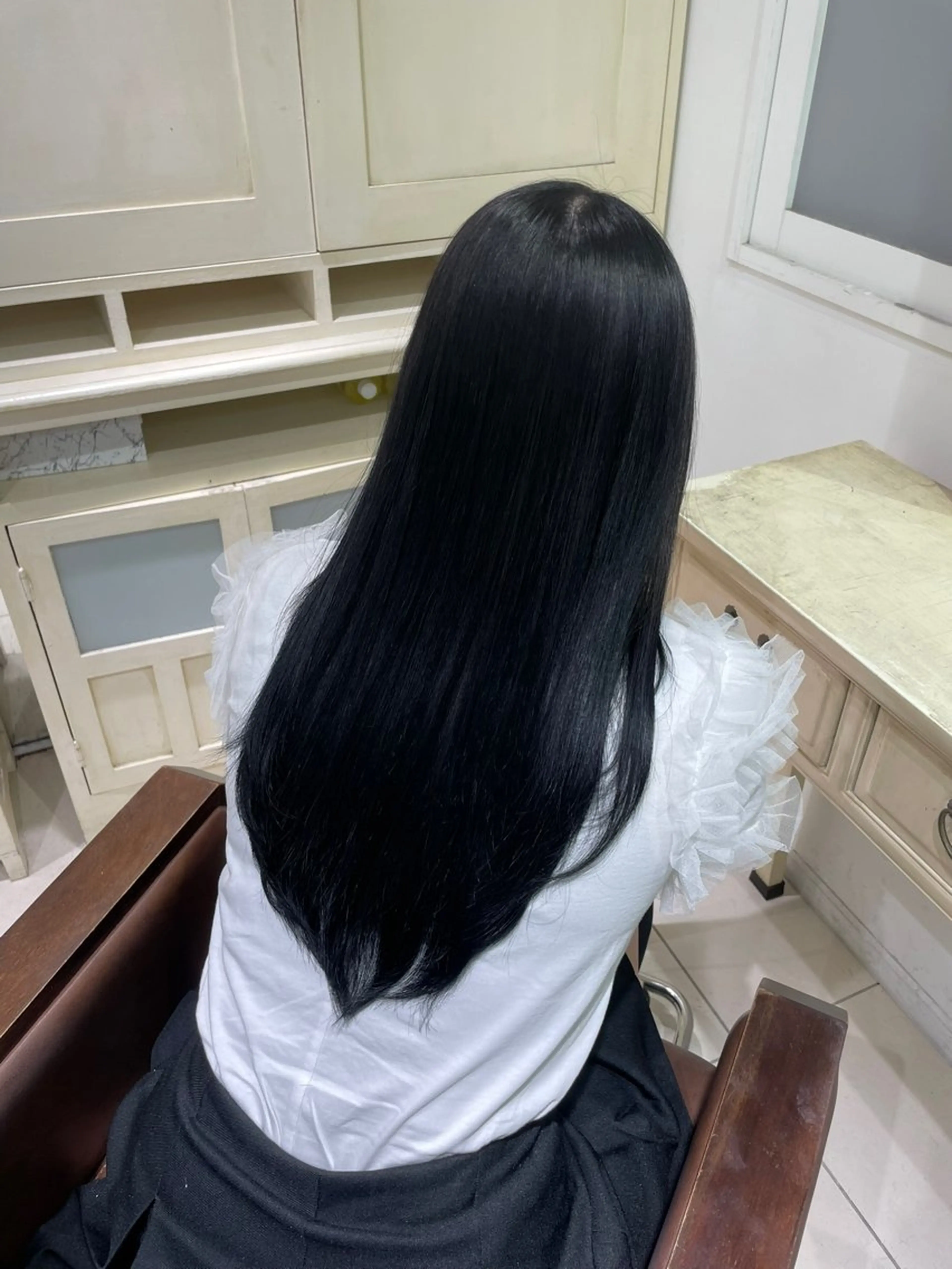 ロング カラー ヘアアレンジ 透明感カラー 髪質改善 透明感カラー ai🫧🪞のヘアスタイル