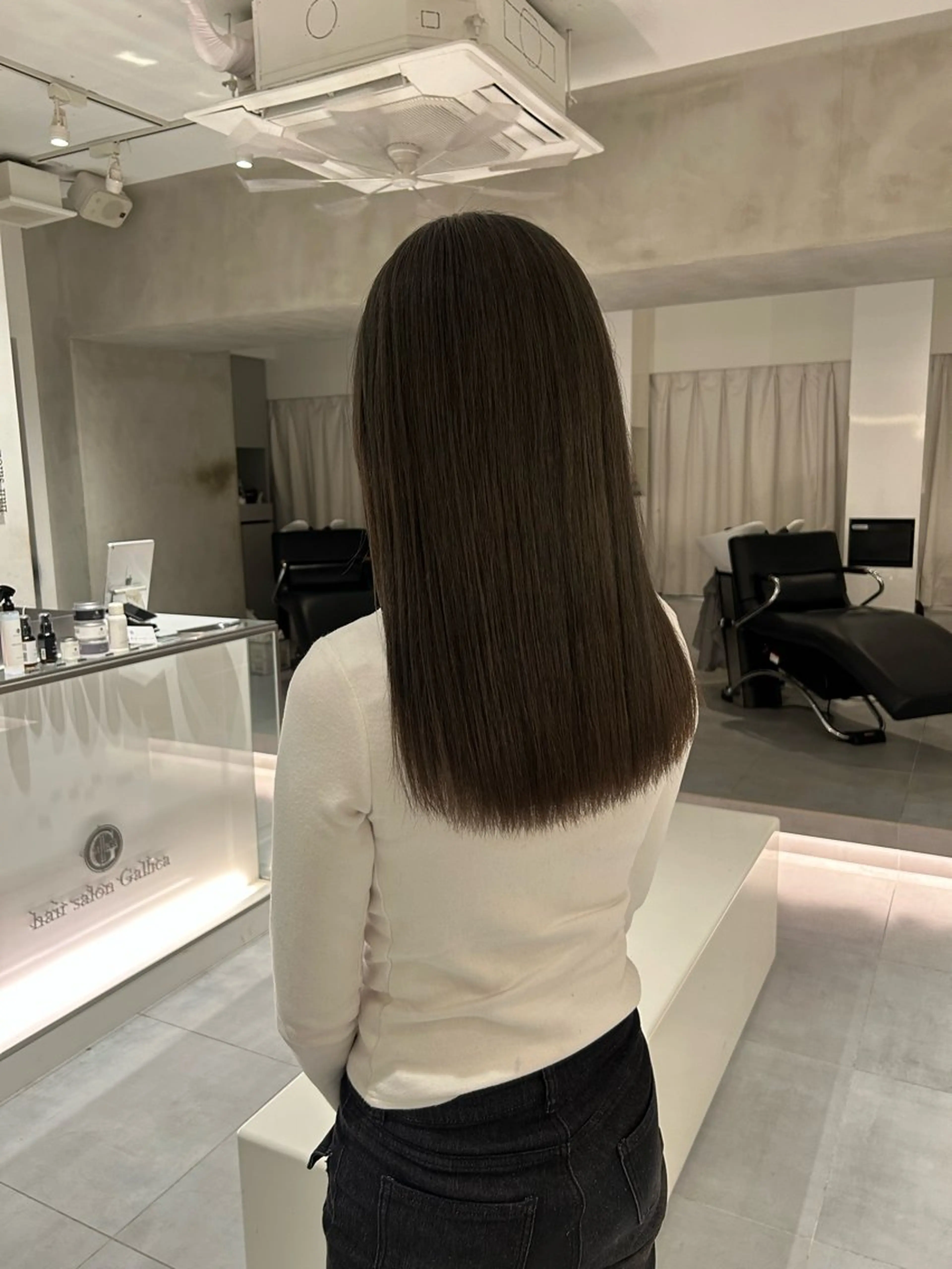 ロング カラー カット ヘアカラー 🧚つやさらhair 🧚manakaのヘアスタイル