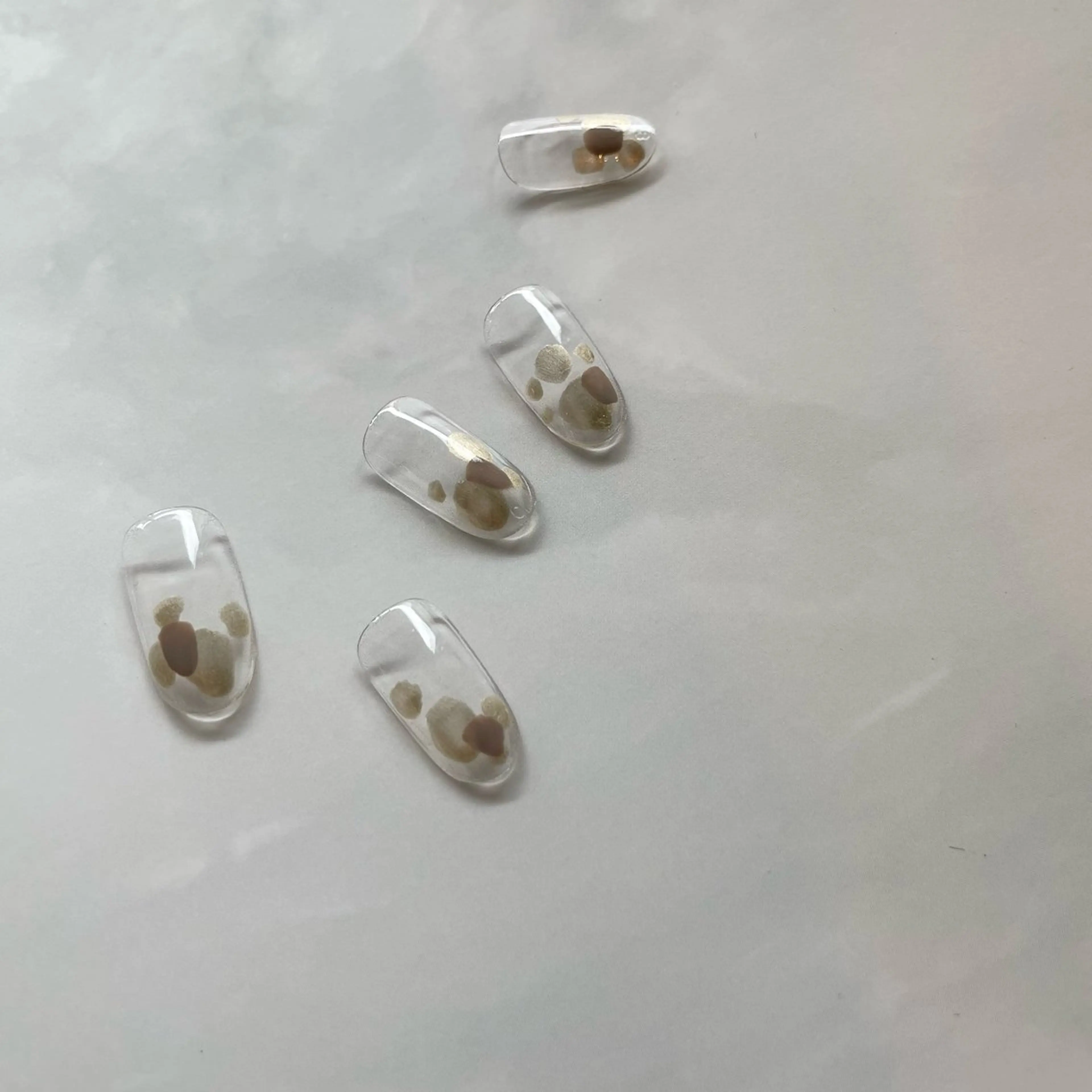 ネイル フットネイル ニュアンスネイル KOTORI ことりのネイルデザイン