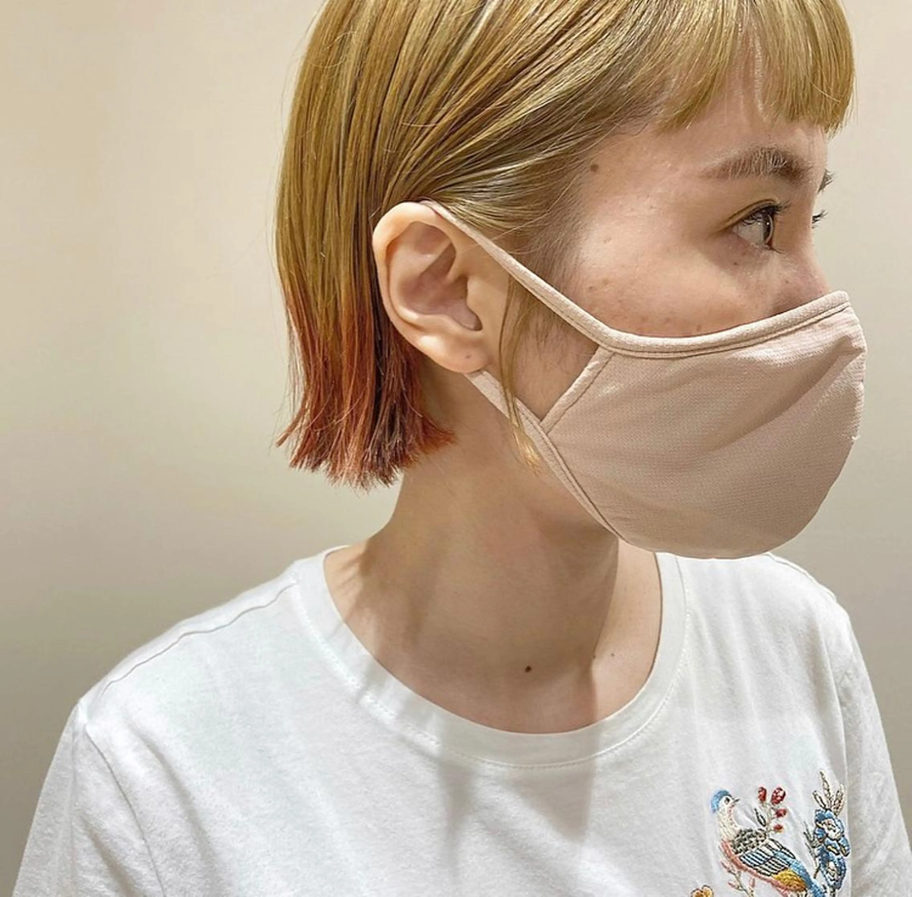 ショート カラー icie所属・大阪ヴィーガンサロン KANAKOのヘアスタイル