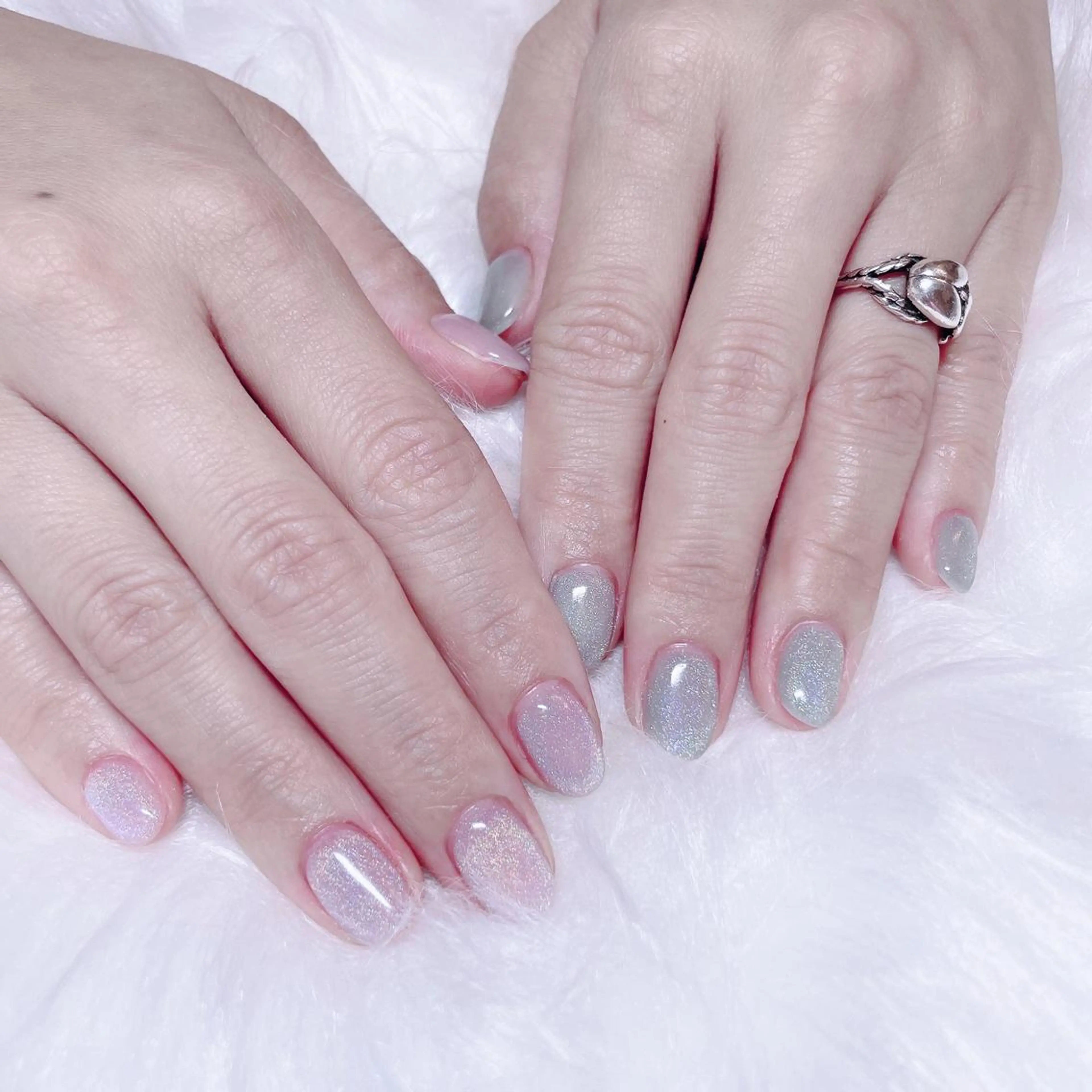 ネイル フラッシュネイル ジェルネイル 韓国ネイル マグネットネイル メンズネイル ハンドネイル Amour baseのネイルデザイン