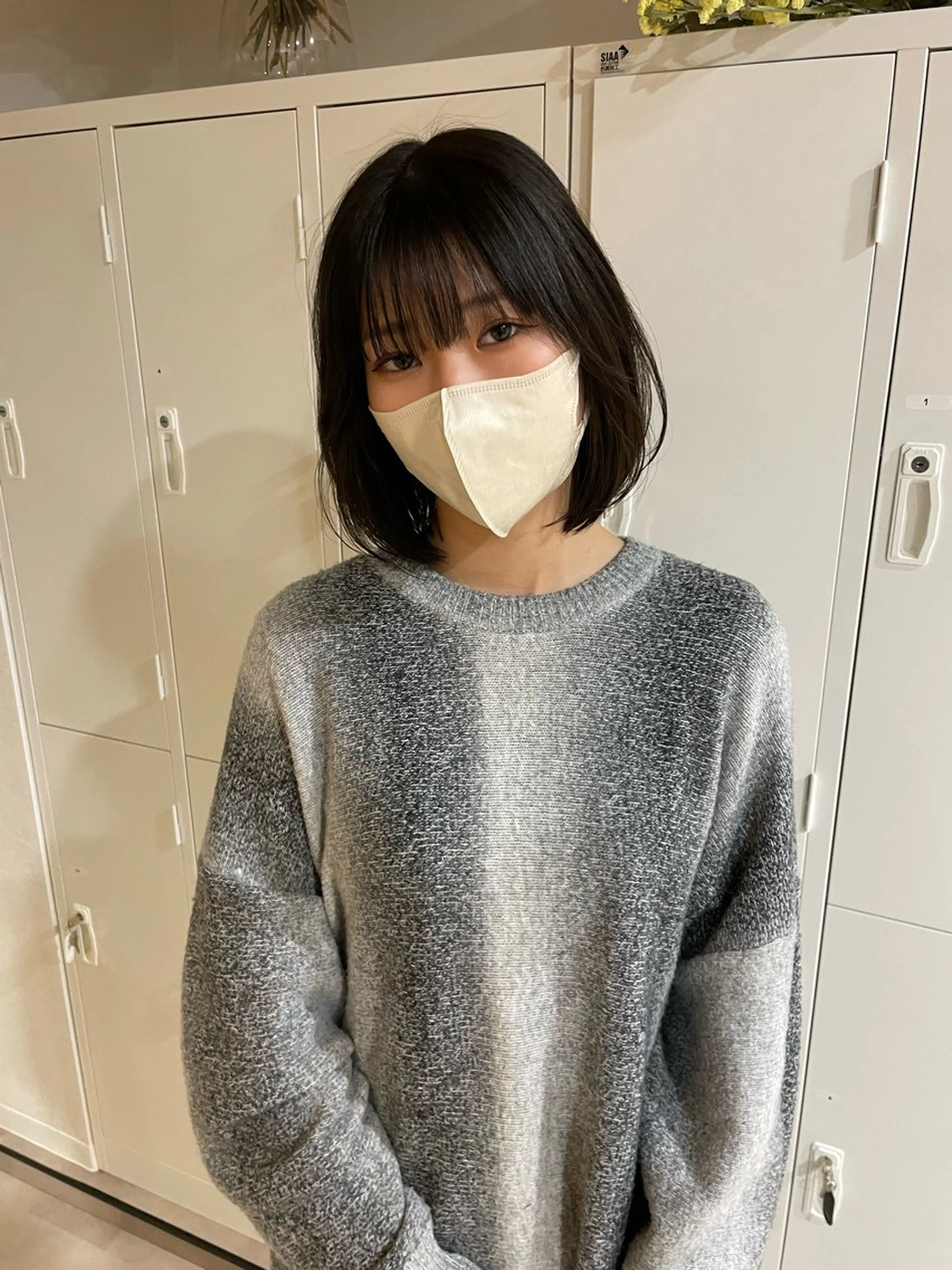 ミディアム 韓国/透明感 Veluaのヘアスタイル