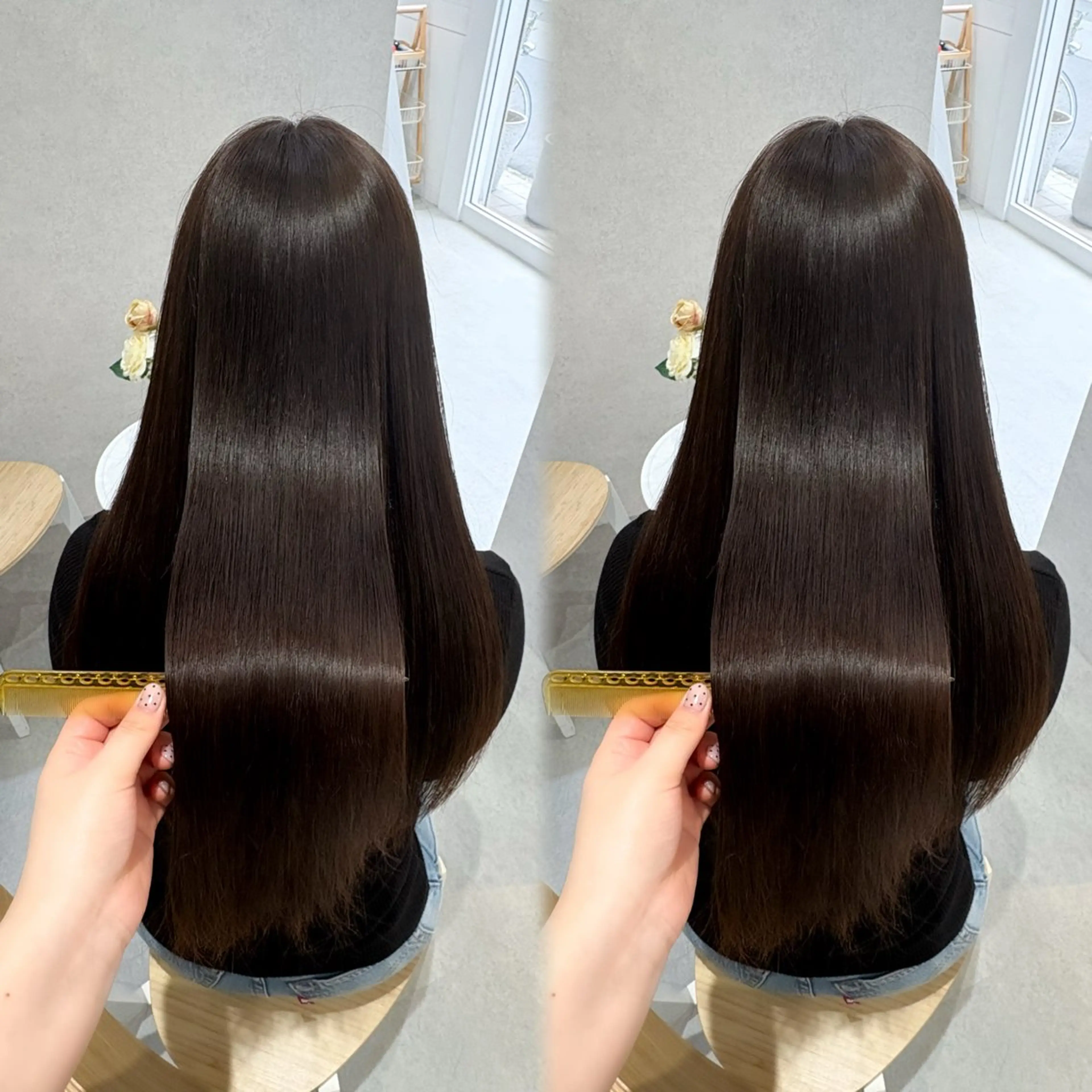 ロング カラー 透明感/チョコカラー 💍TAMA💍のヘアスタイル