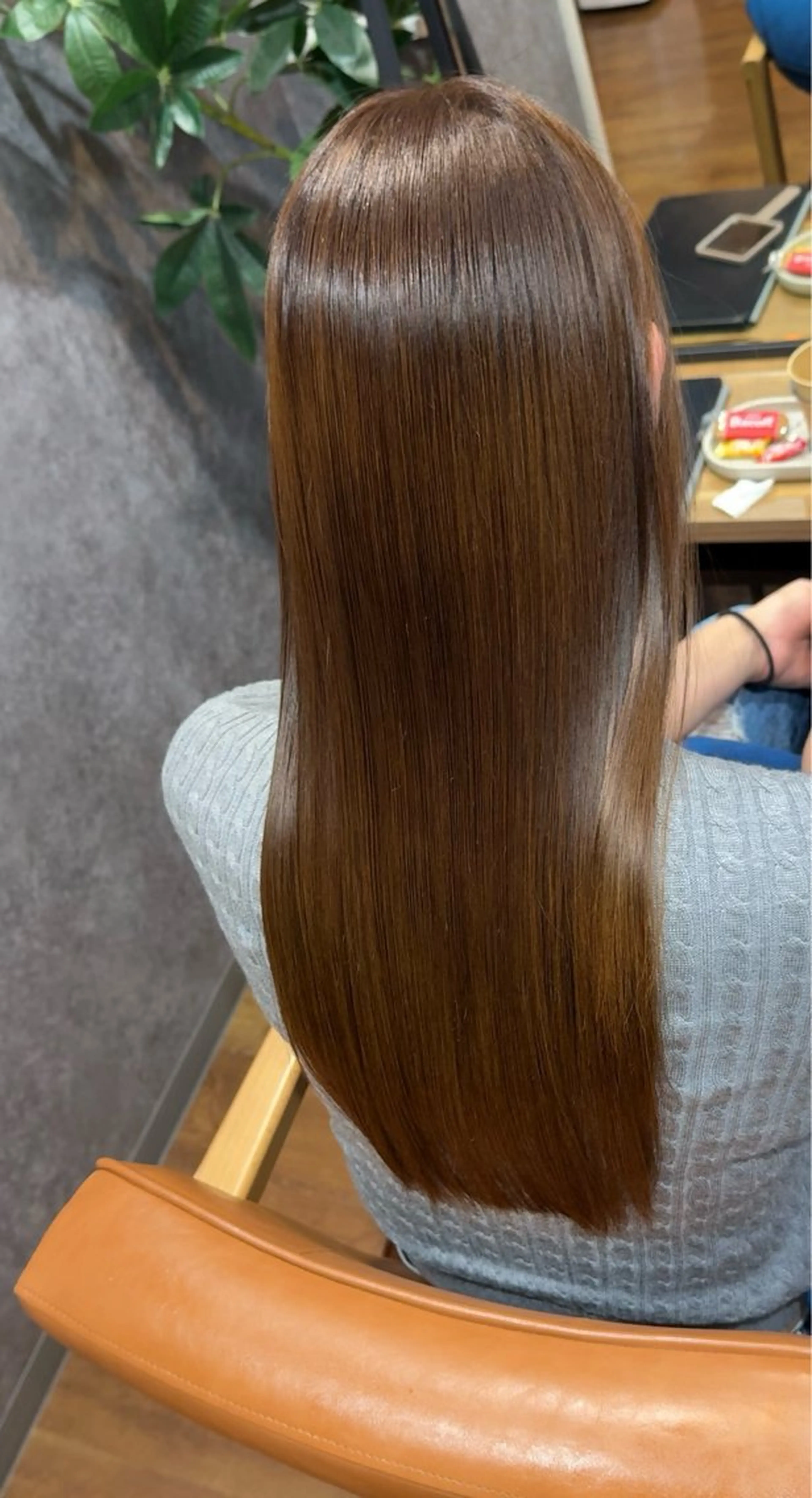 ロング カット 縮毛矯正 トリートメント cocoa【ココア】船橋所属・Cocoa船橋🦄 chinamiのヘアスタイル