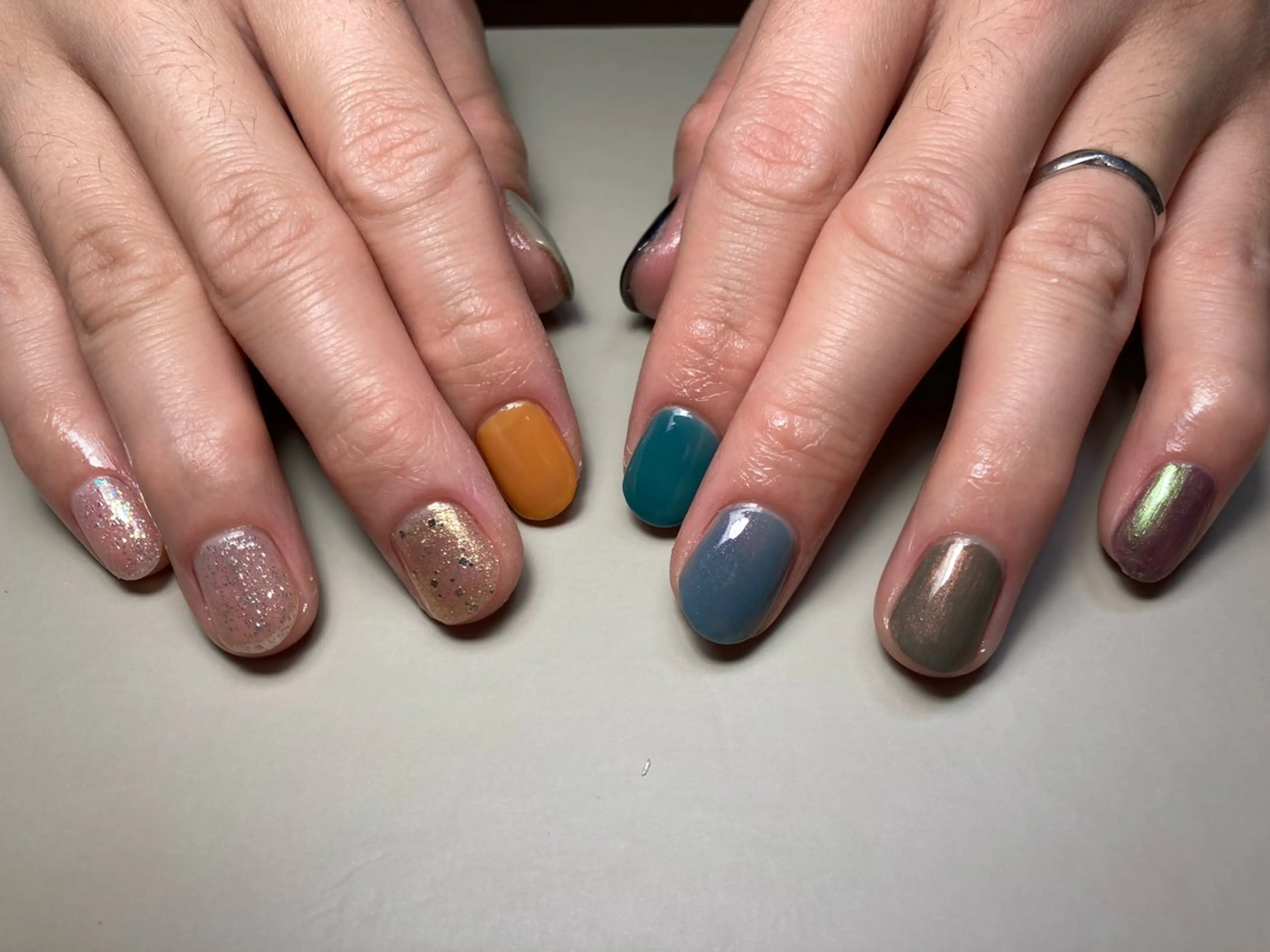 マニキュアの写真