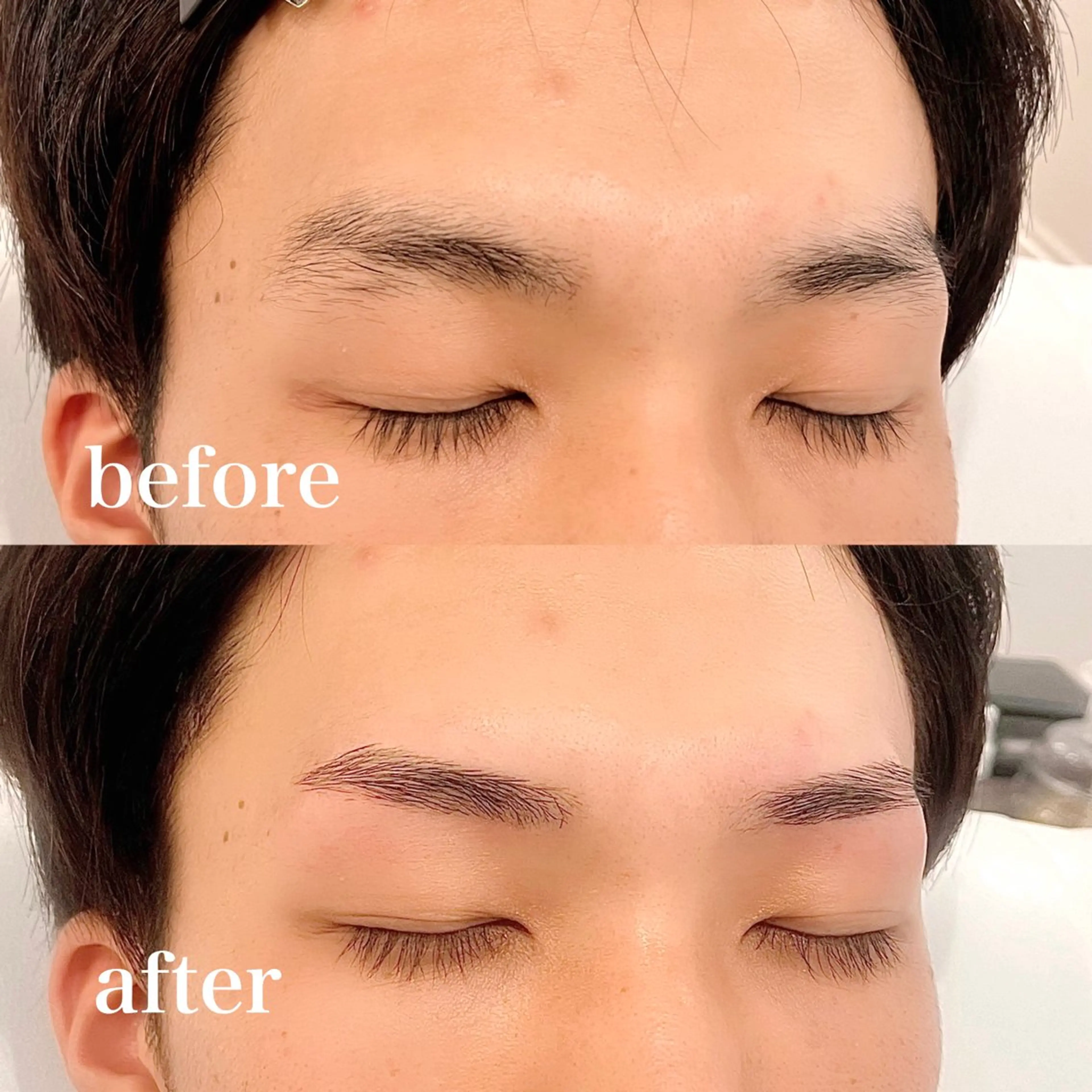 メンズ アイブロウ ワックス脱毛 眉カット その他(アイブロウ) 八田 紗希の眉毛・アイブロウイメージ