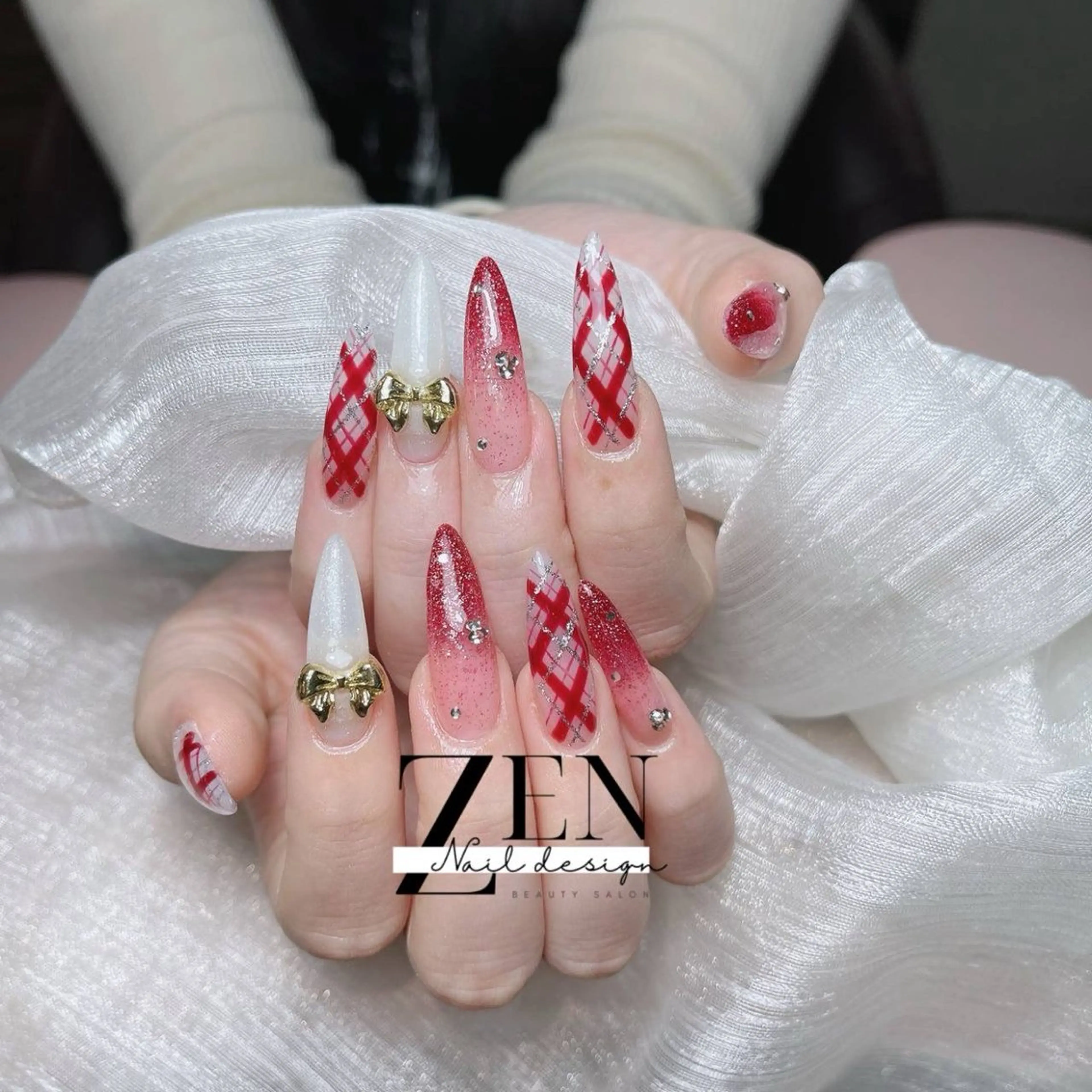 ネイル 持ち込み スカルプネイル ネイルチップ ハンドネイル Zen Nail Design 池袋のネイルデザイン