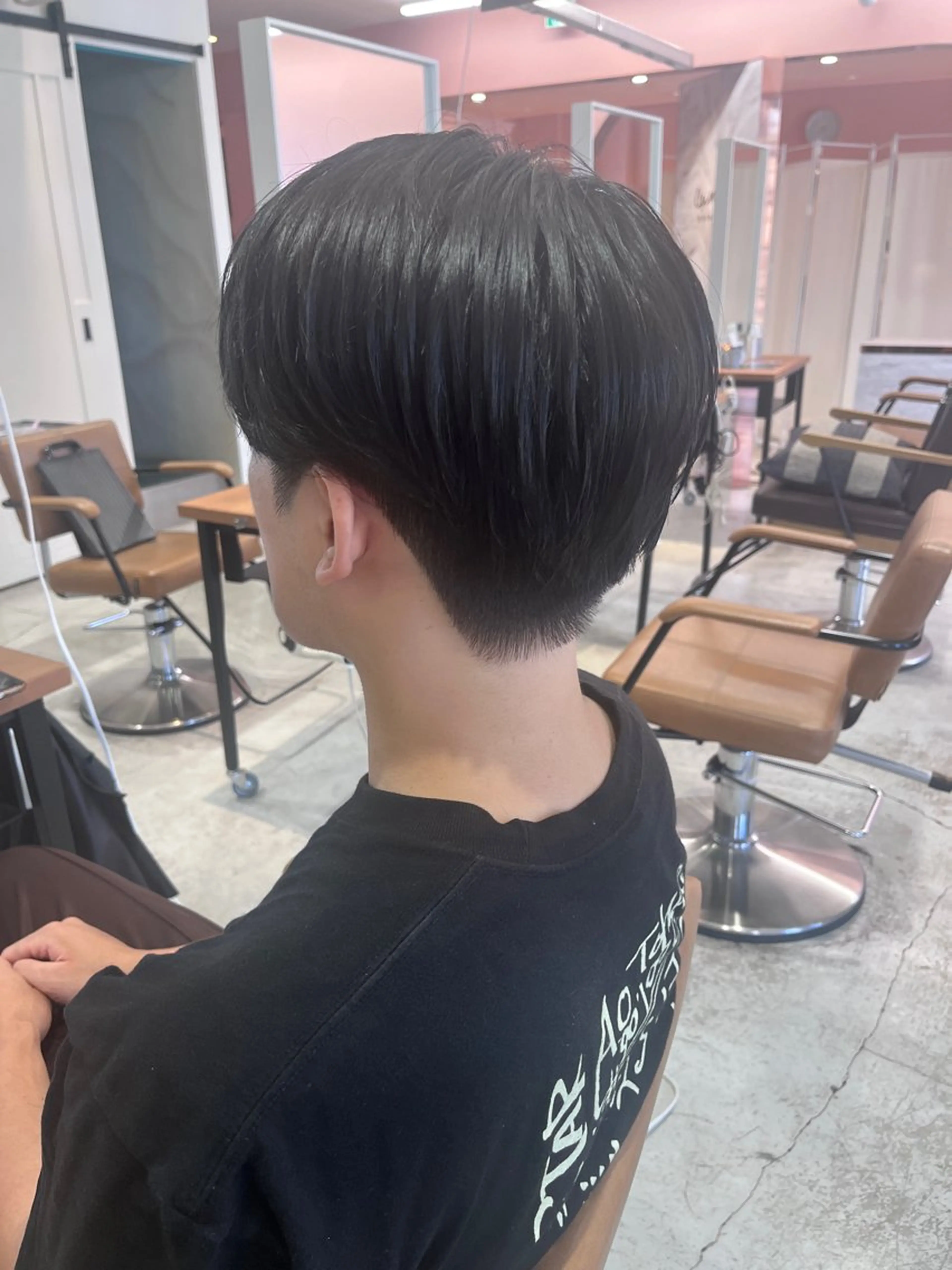 カラー パーマ メンズ カット ヘアカラー パーマ 大阪韓国メンズ特化 LUNAのヘアスタイル