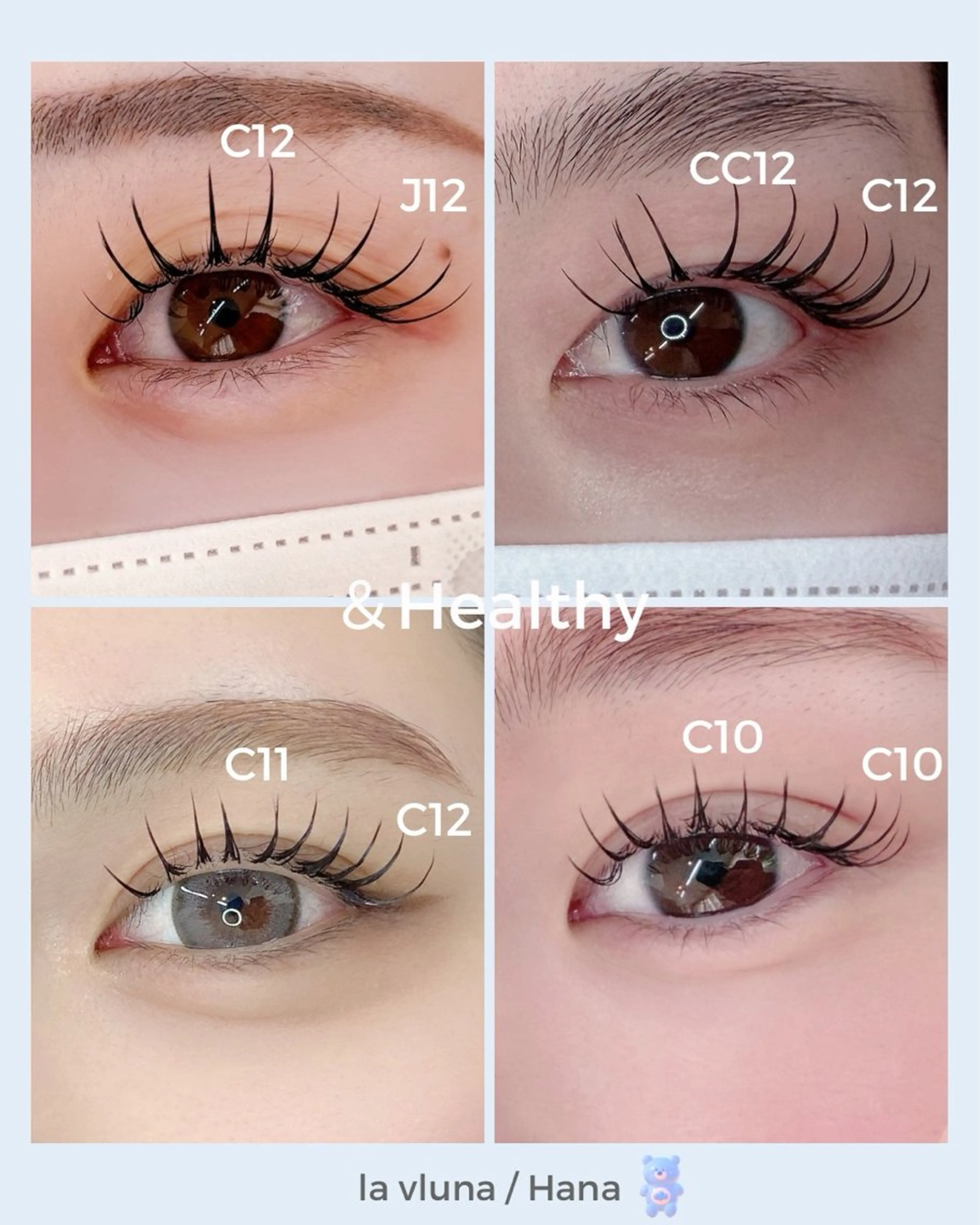 マツエク・マツパ マツエク 大石はな / lavlunaのマツエク・マツパデザイン