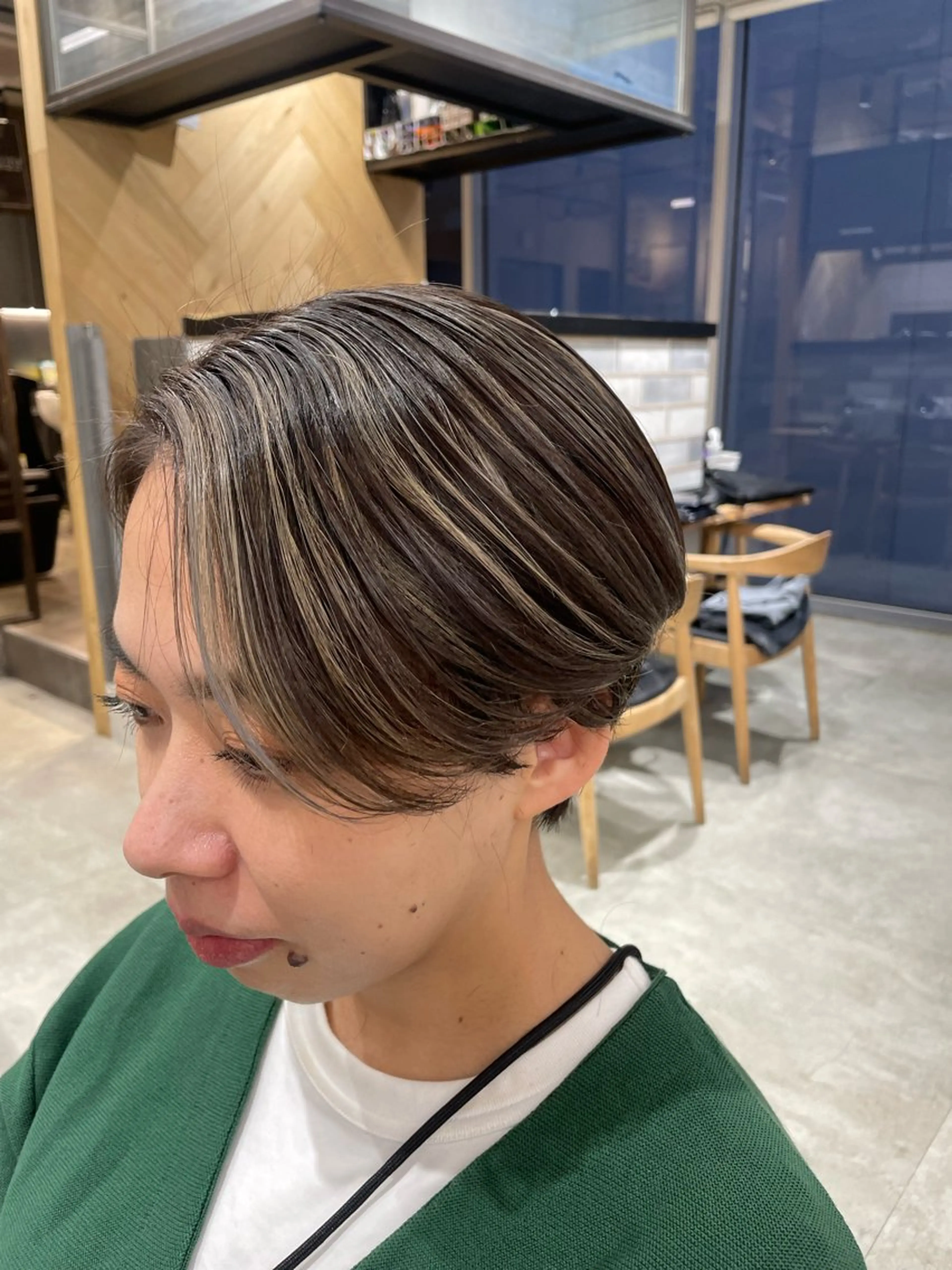 ショート カラー カット ヘアカラー トリートメント 透明感カラー✨艶髪 制作🌱山根あゆみのヘアスタイル
