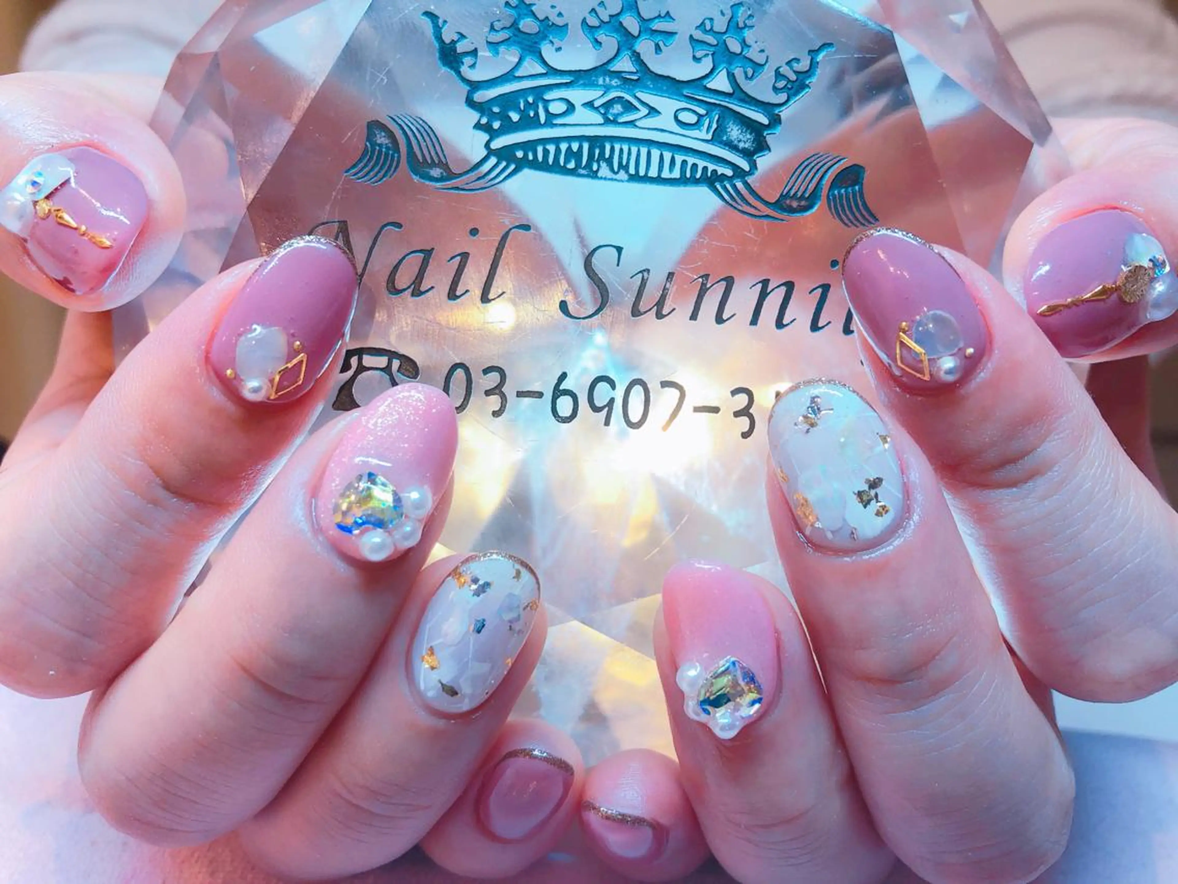 ネイル 長さだし専門店 M2　rikaのネイルデザイン