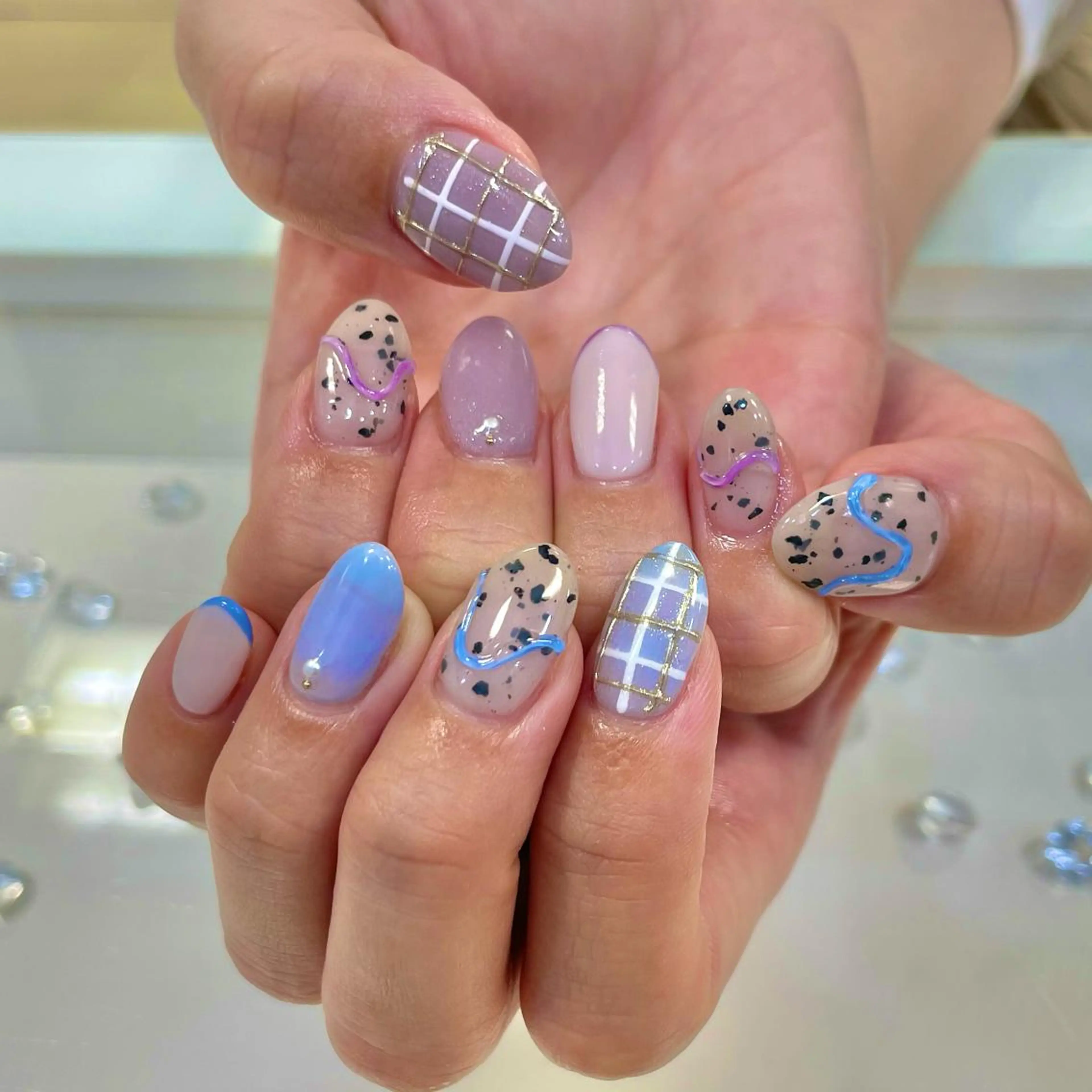 ネイル ハンドネイル e+LUCIA NAIL関内店所属・花岡 佑紀のネイルデザイン