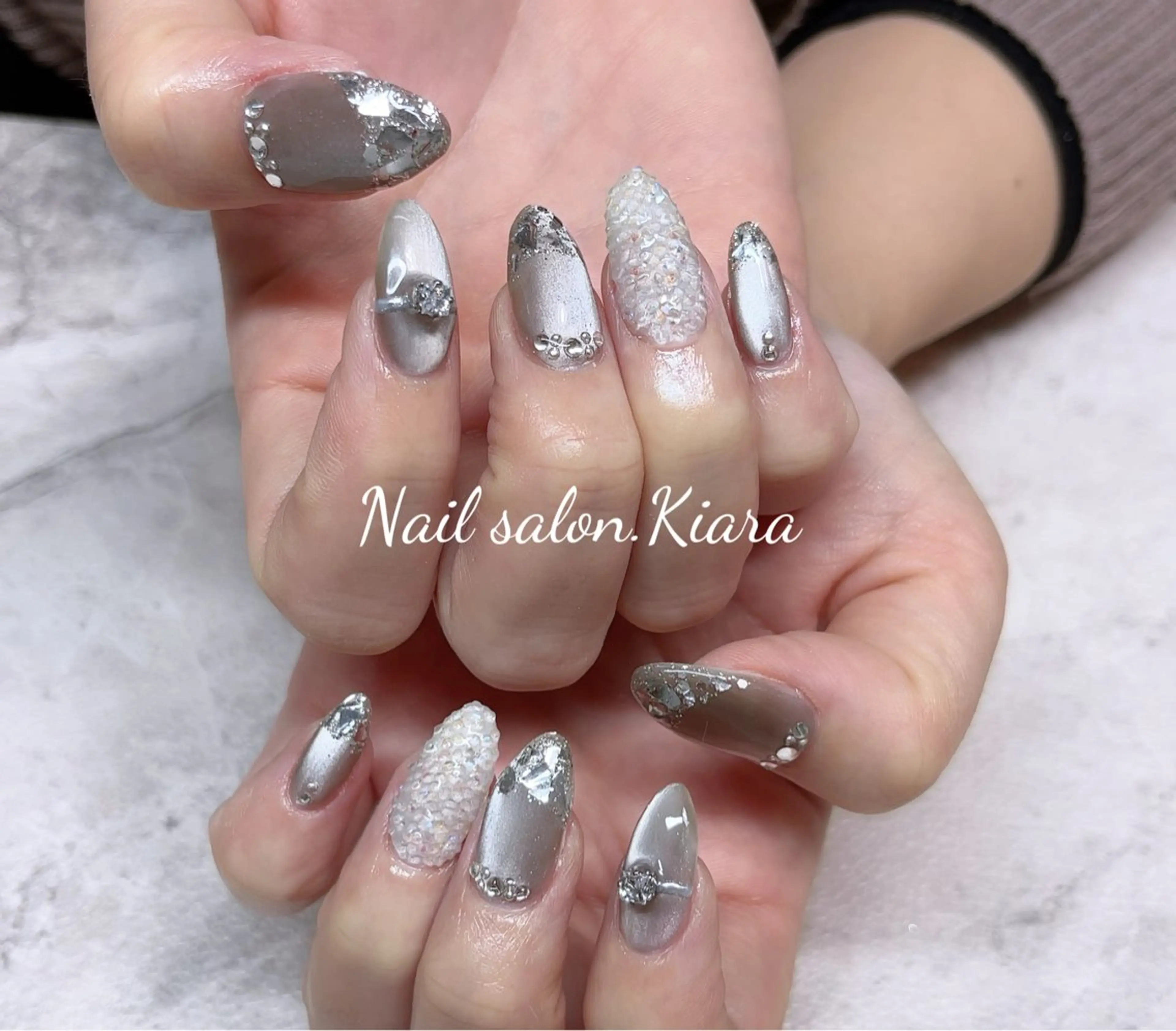 ネイル アートネイル 持ち込み 🍭Kiara Nail🍭のネイルデザイン