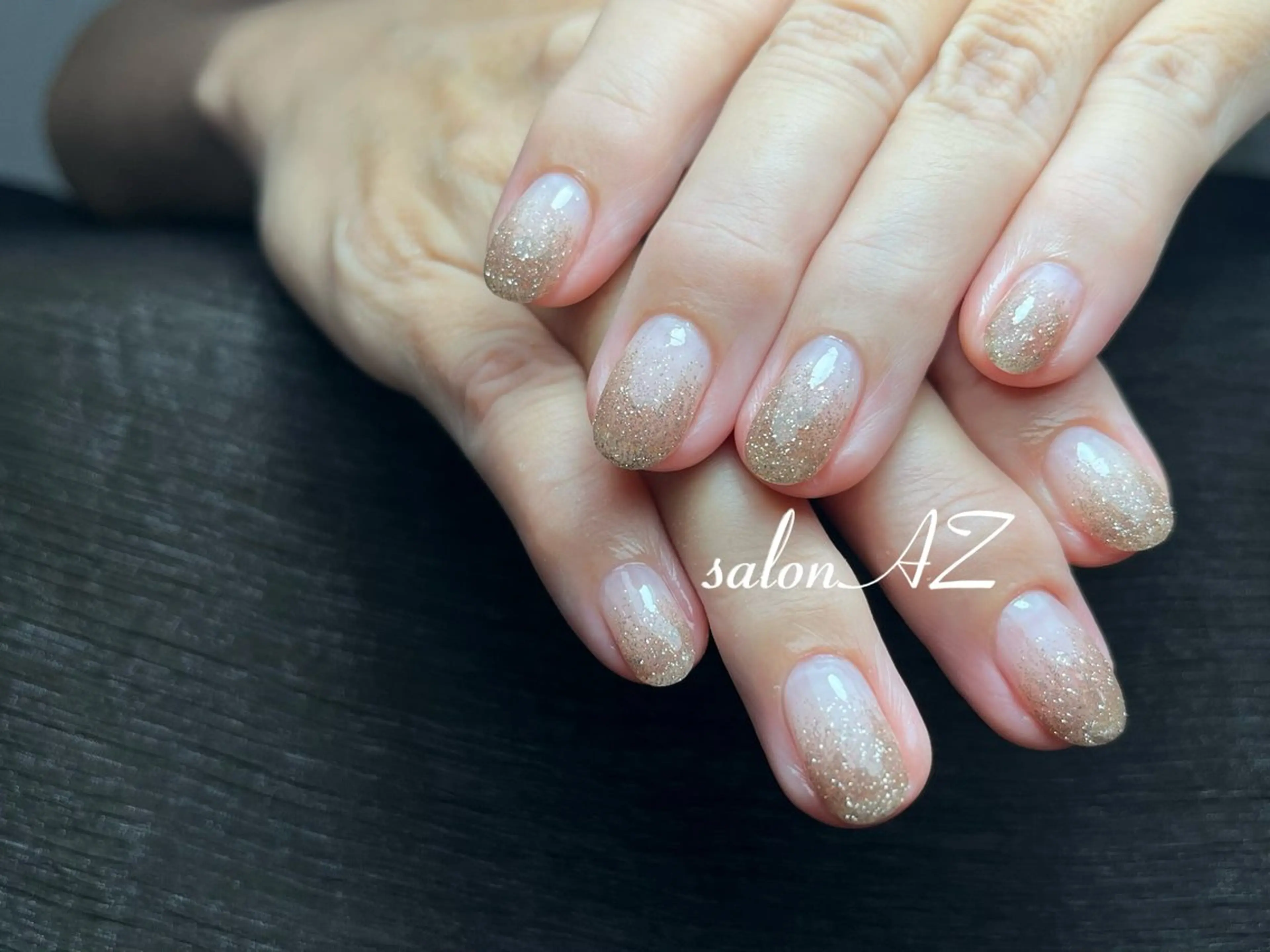 ネイル アートネイル 長さ出し フットネイル フレンチネイル ジェルネイル salon AZのネイルデザイン