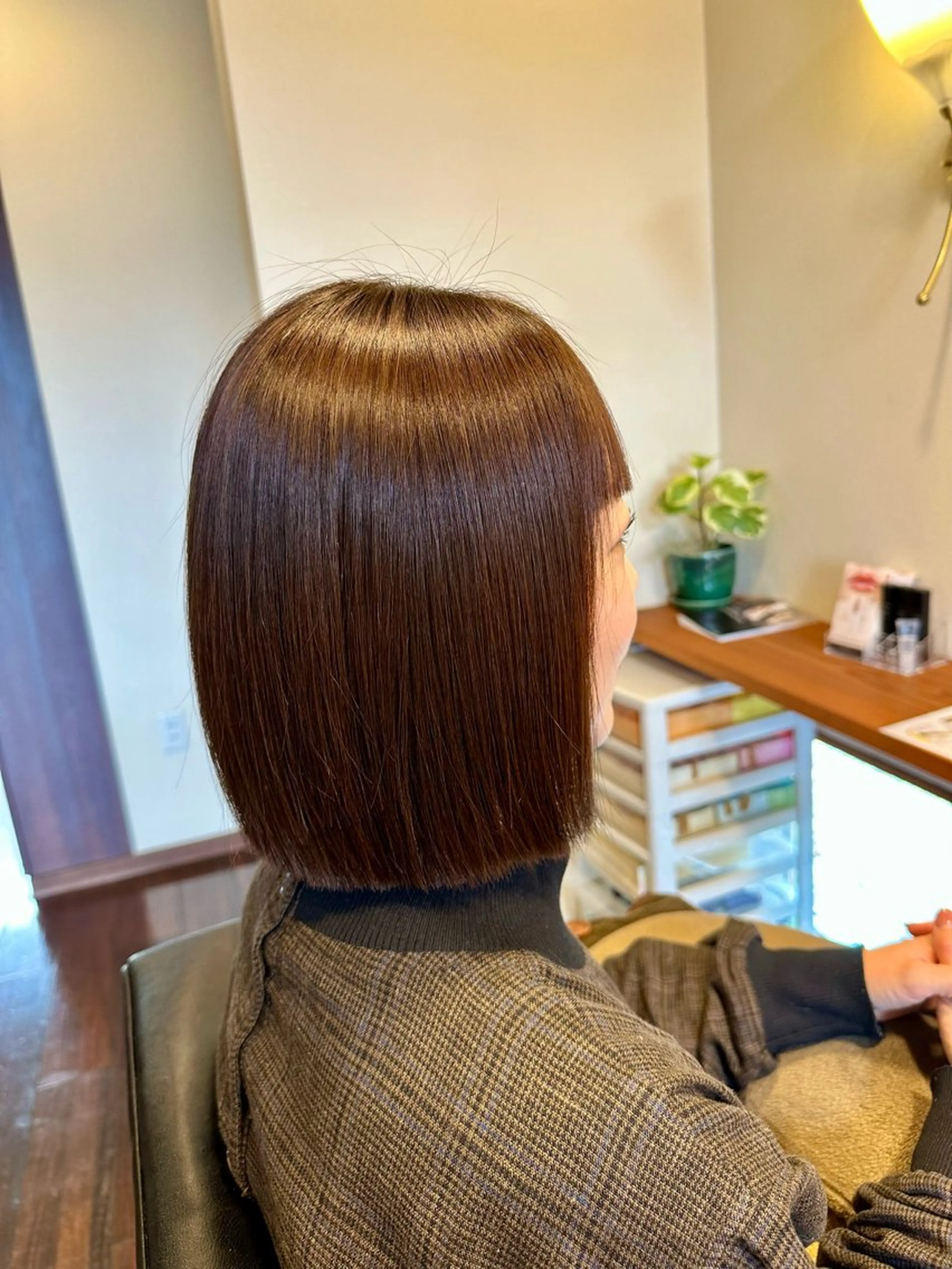 【minimo限定価格】艶カラー＋COTAトリートメントの写真