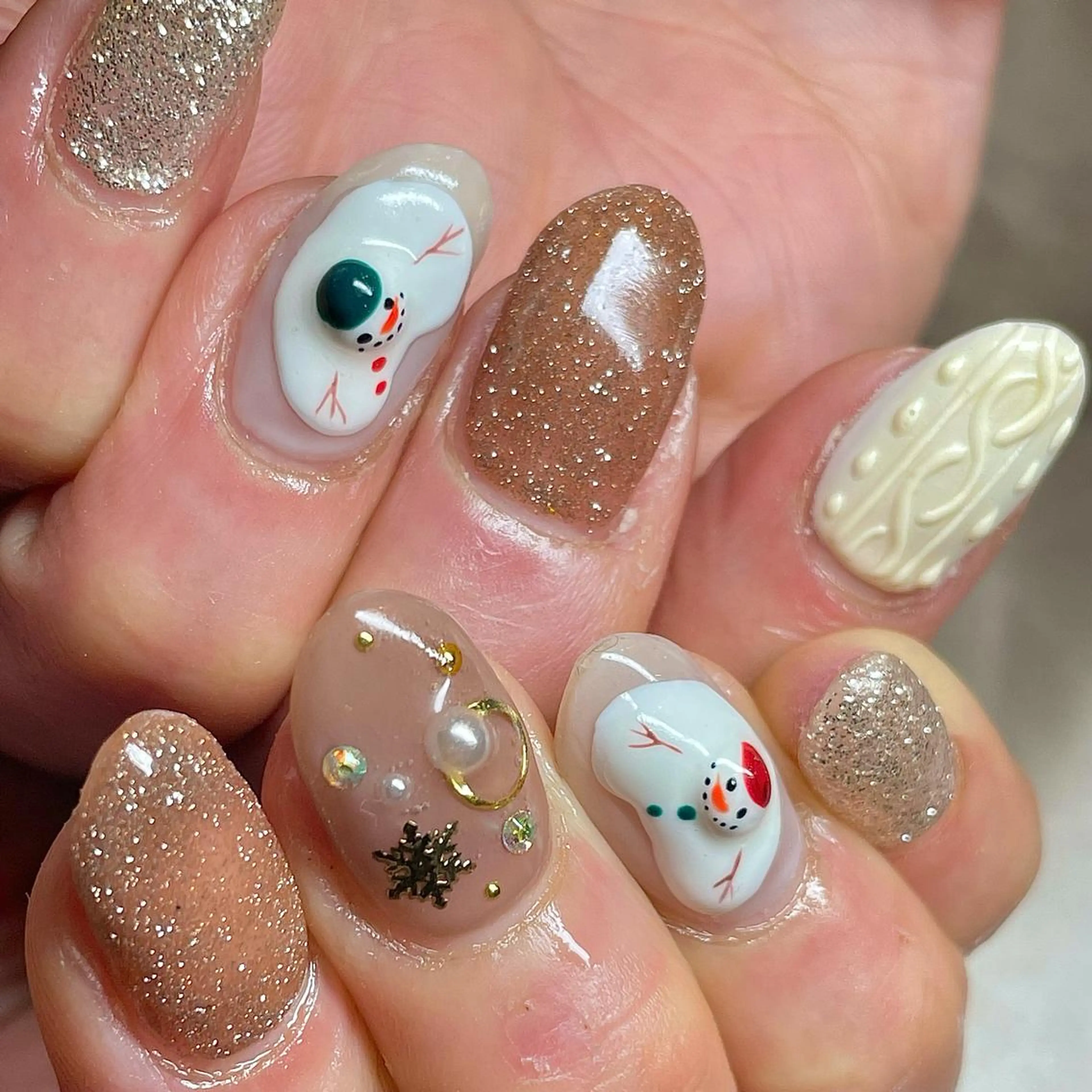 ミディアム カラー パーマ ヘアアレンジ メンズ キッズ ネイル マツエク・マツパ nail&eye Aoのマツエク・マツパデザイン